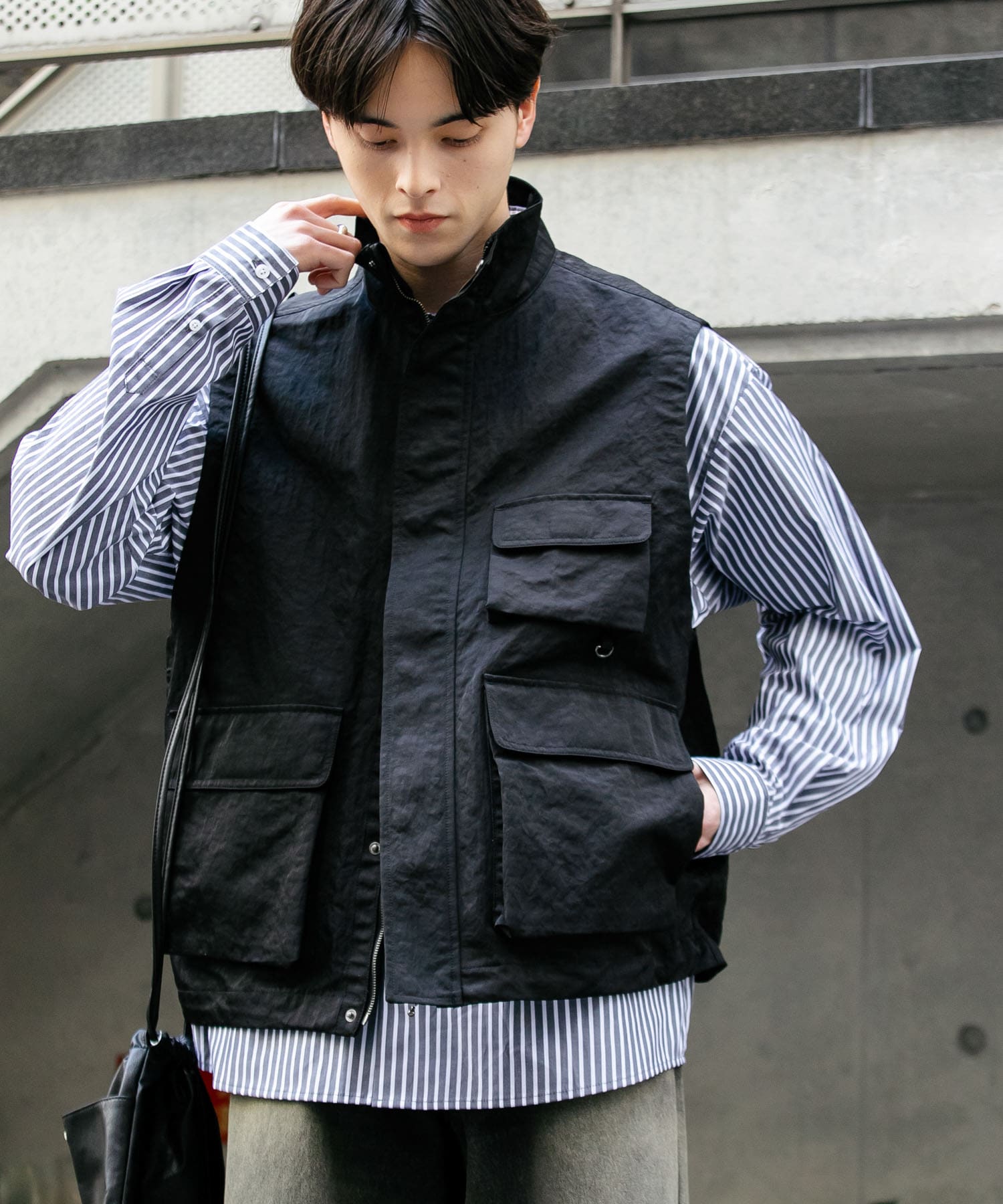 身長：173cm サイズ：L