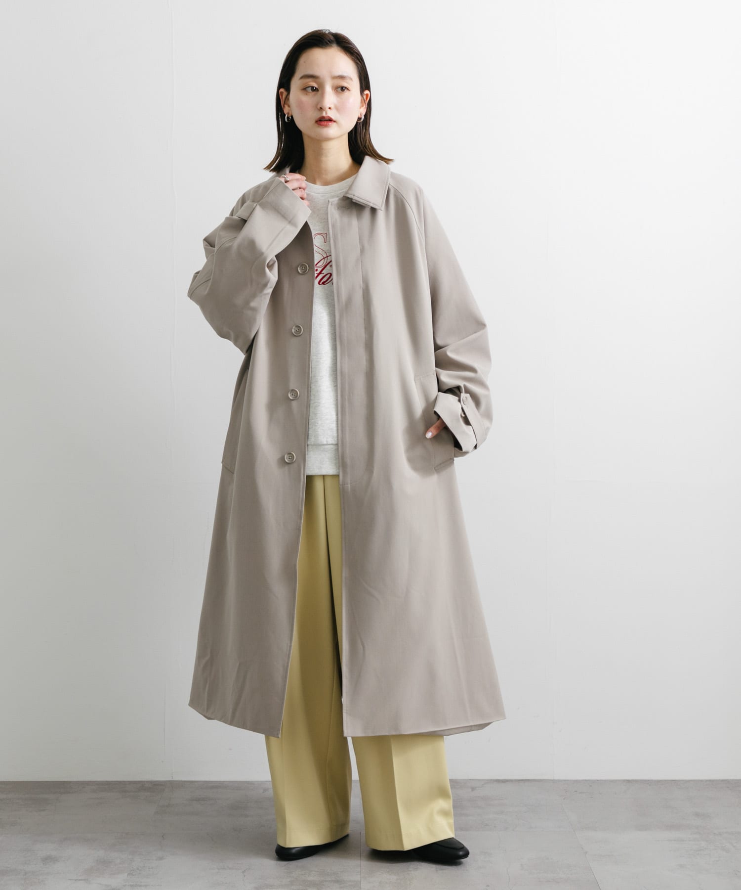 身長：169cm サイズ：L