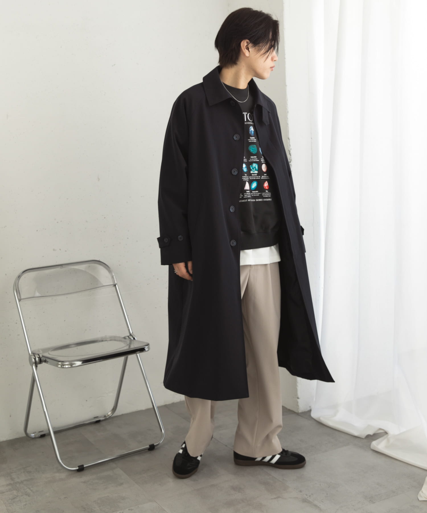 身長：176cm サイズ：L
