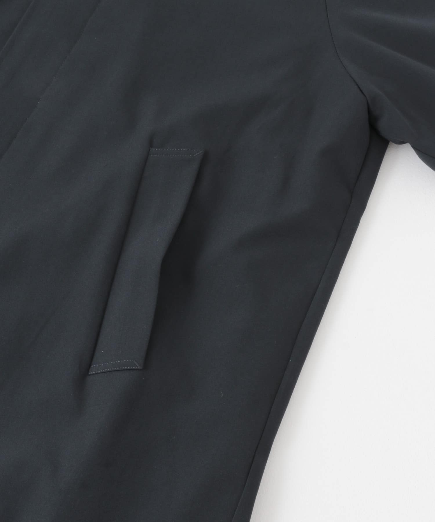 『ユニセックス』バルマカーンロングコート NAVY M