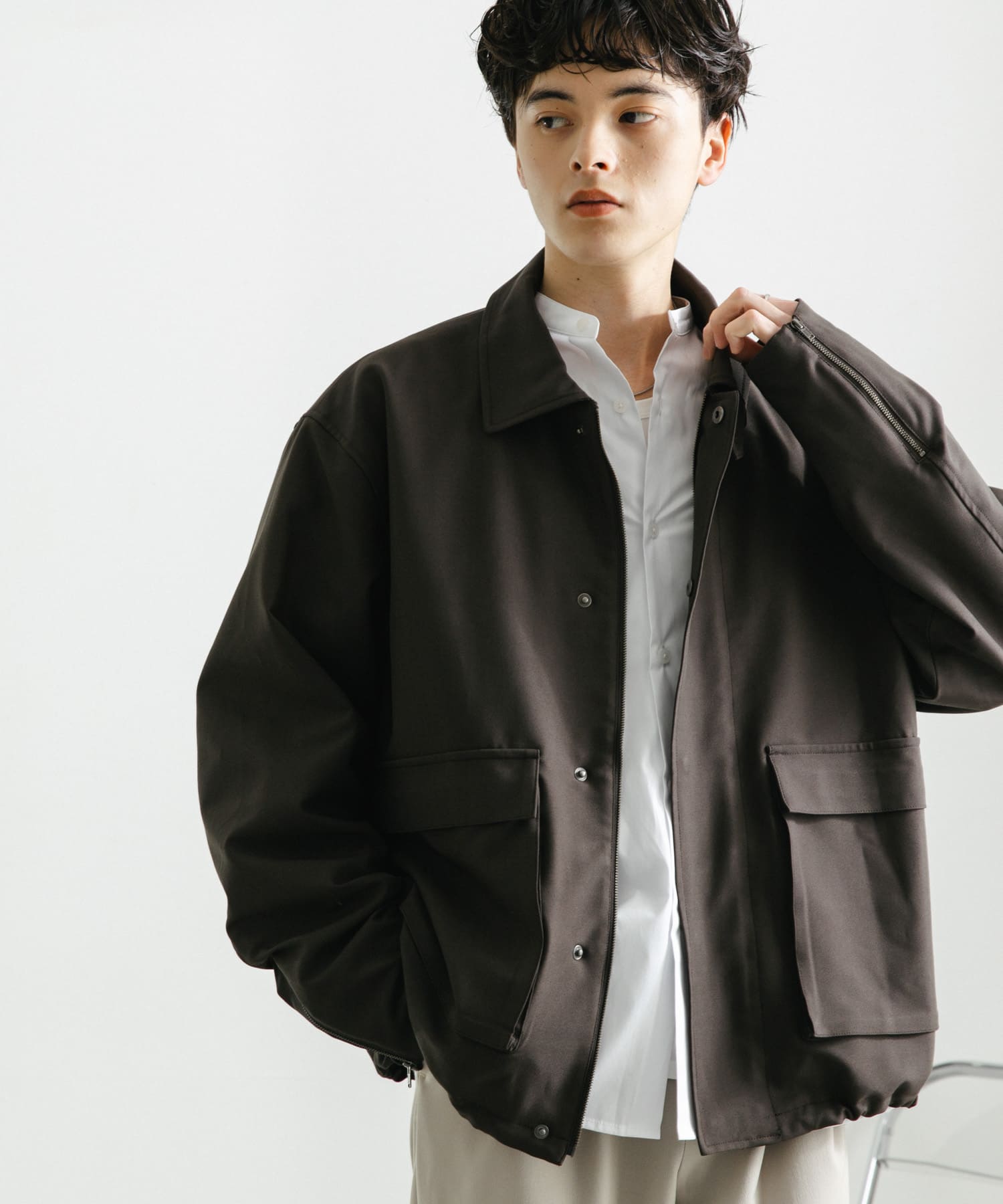 身長：172cm サイズ：L