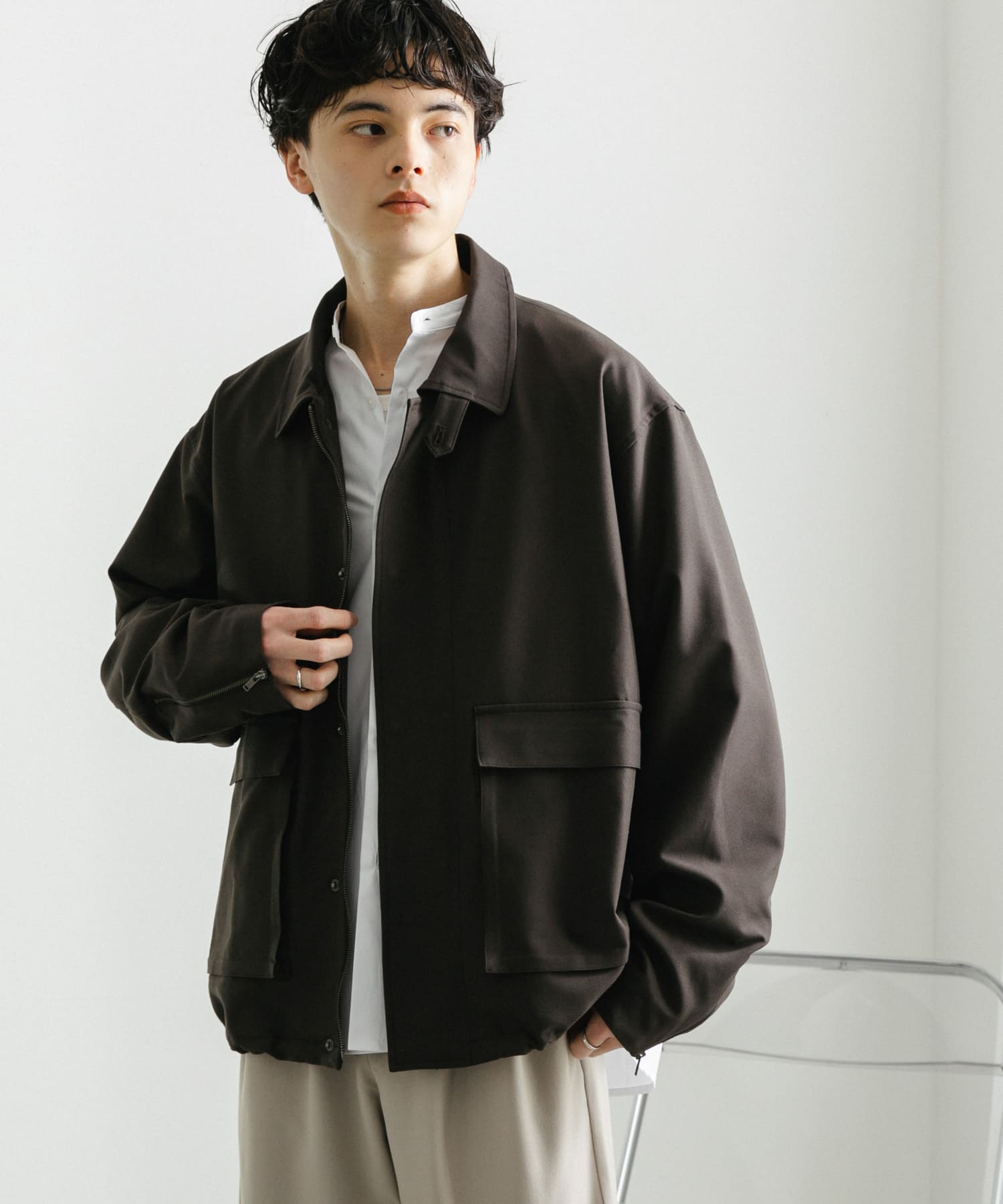 身長：172cm サイズ：L