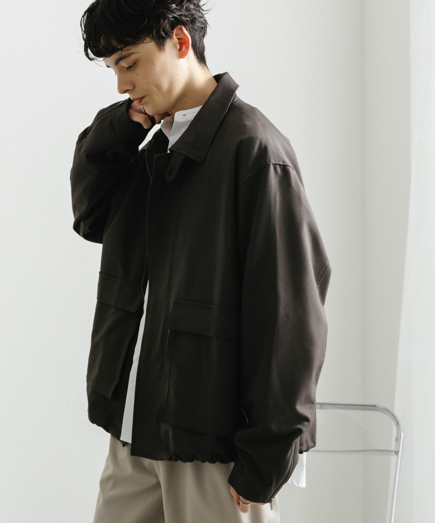 身長：172cm サイズ：L