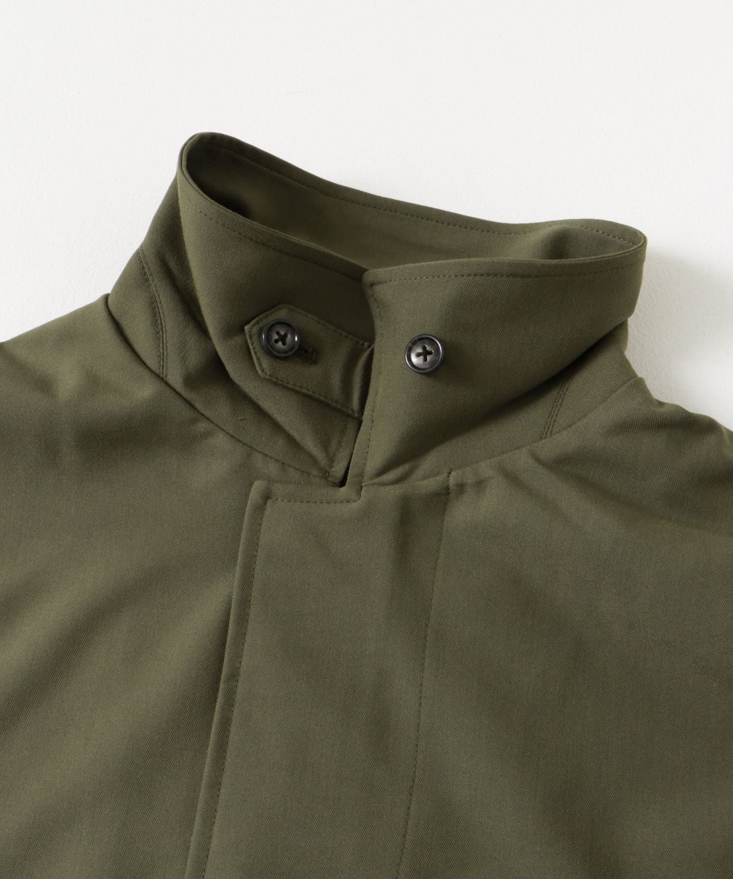『セットアップ対応』ダブルポケットドローコードブルゾン KHAKI M