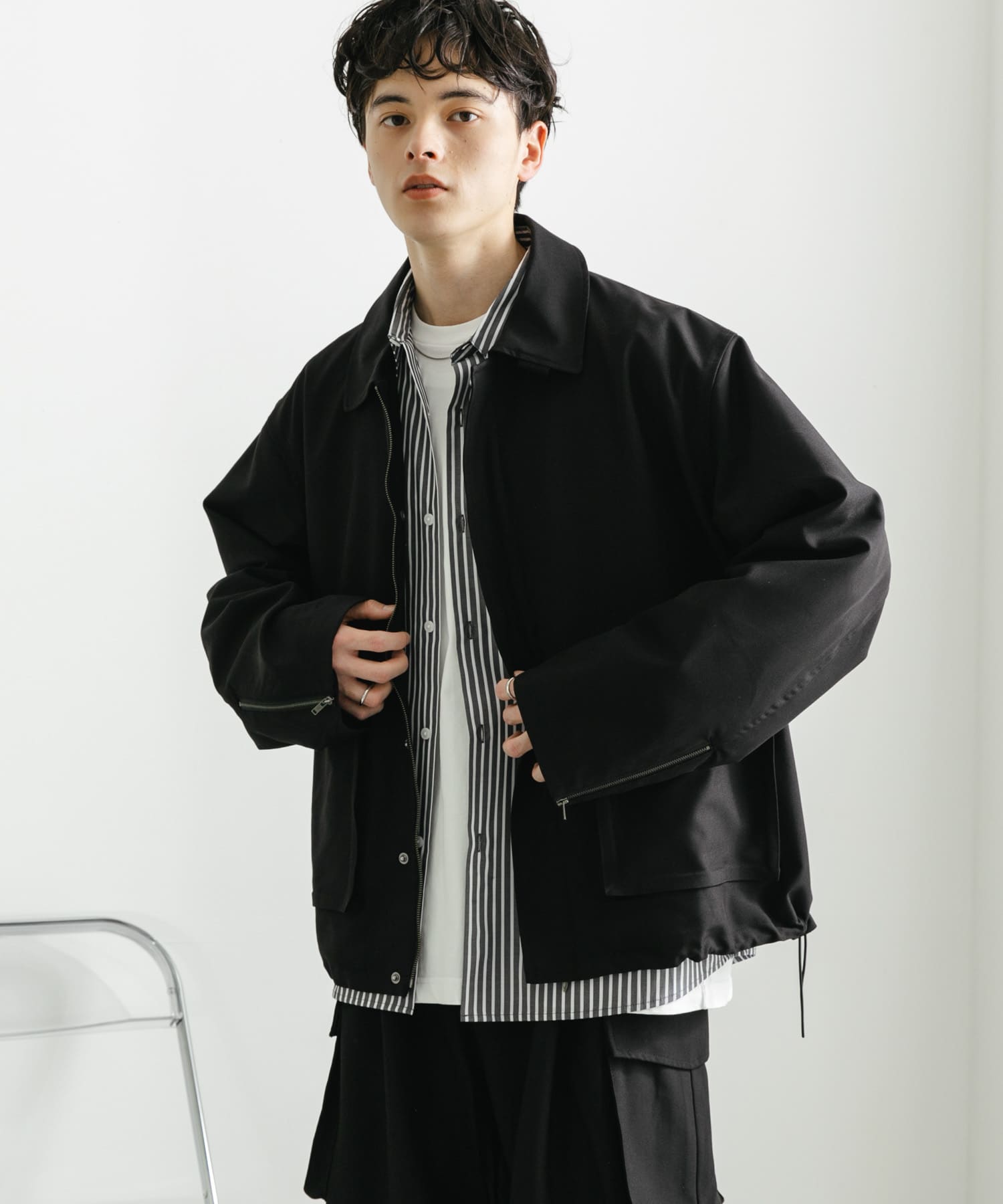 身長：172cm サイズ：L