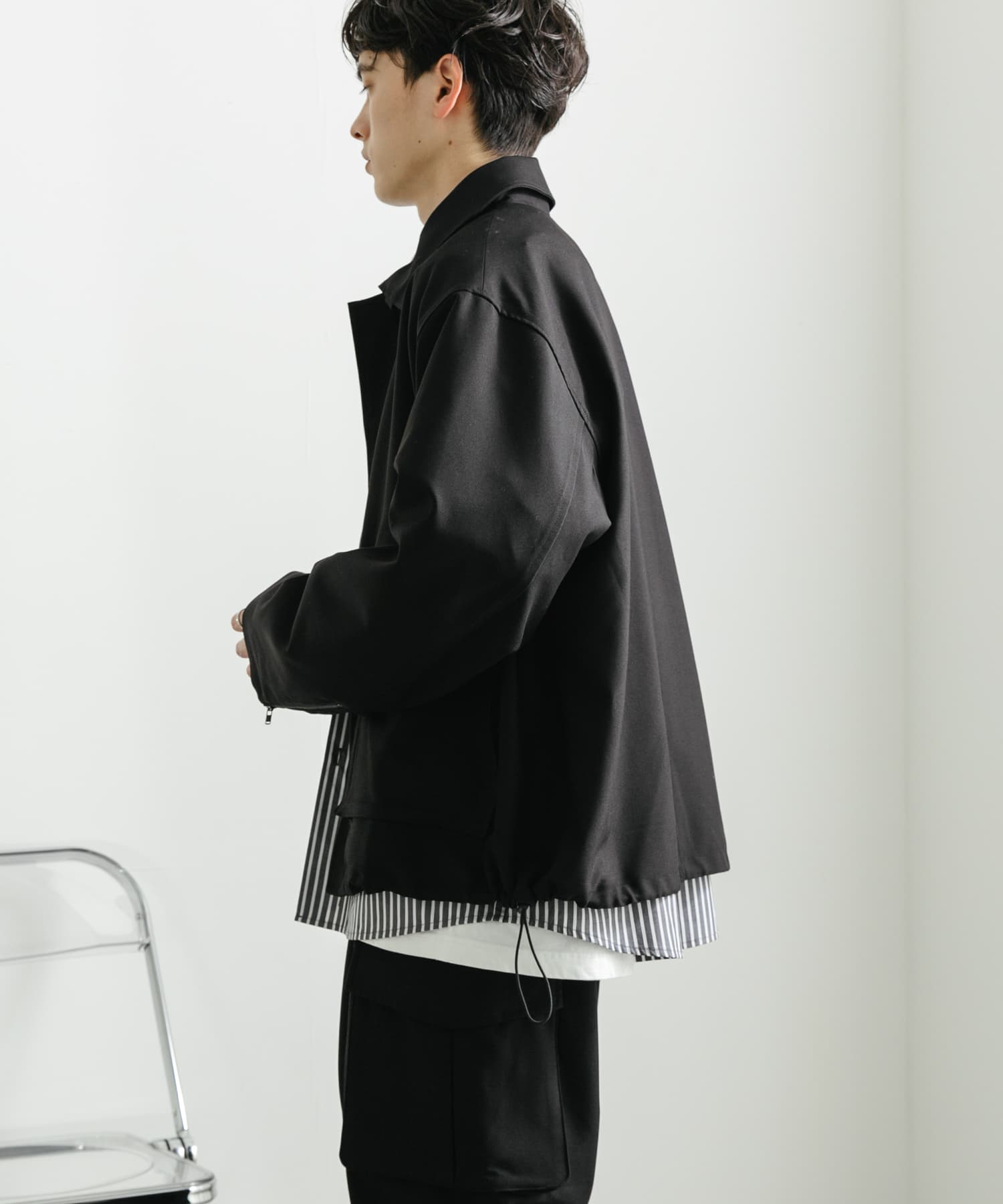 身長：172cm サイズ：L
