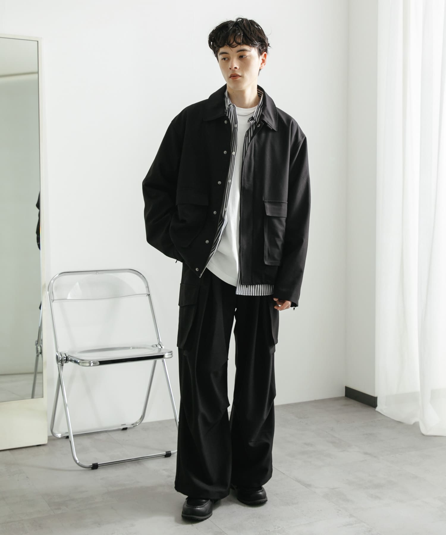 身長：172cm サイズ：L