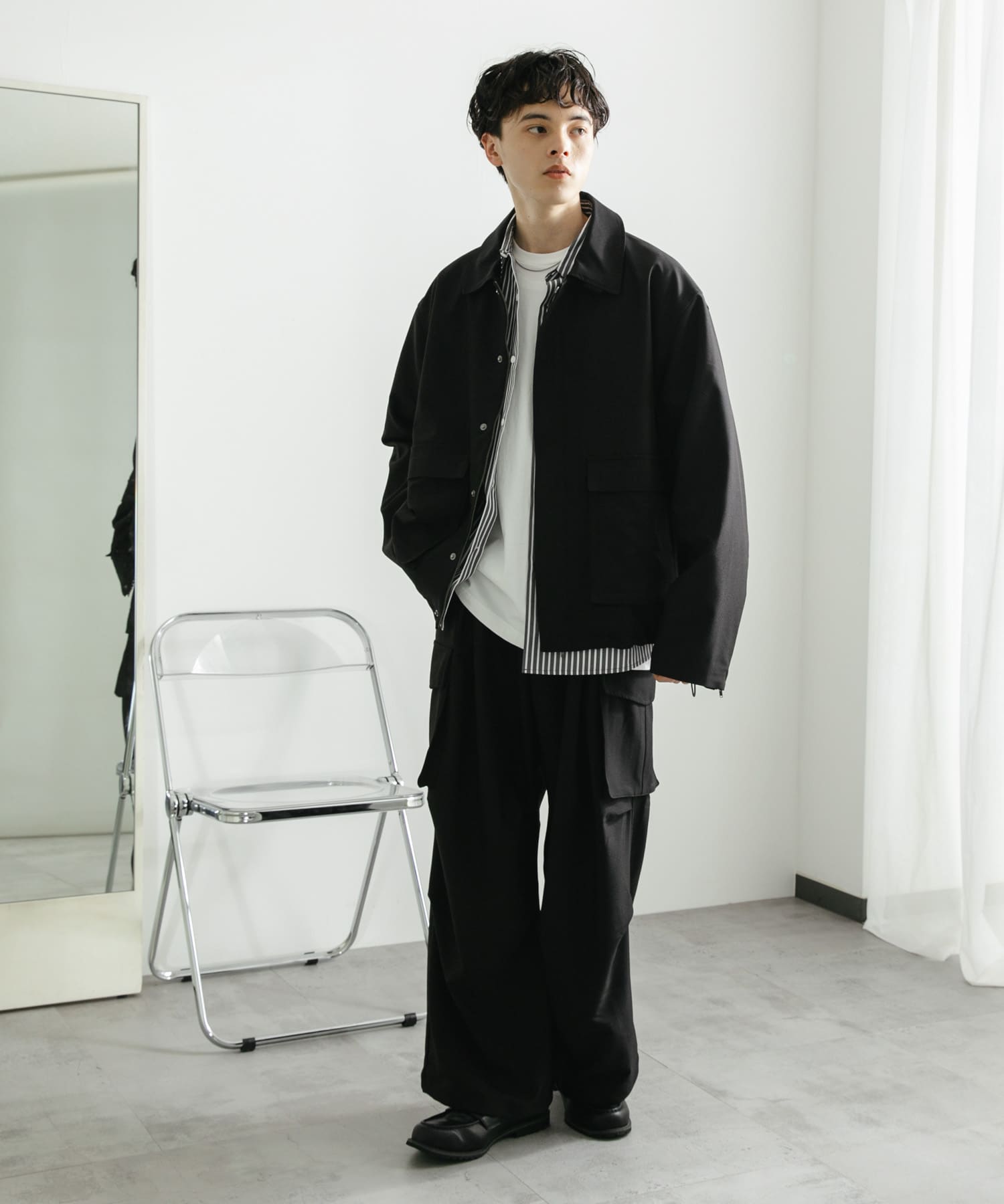 身長：172cm サイズ：L