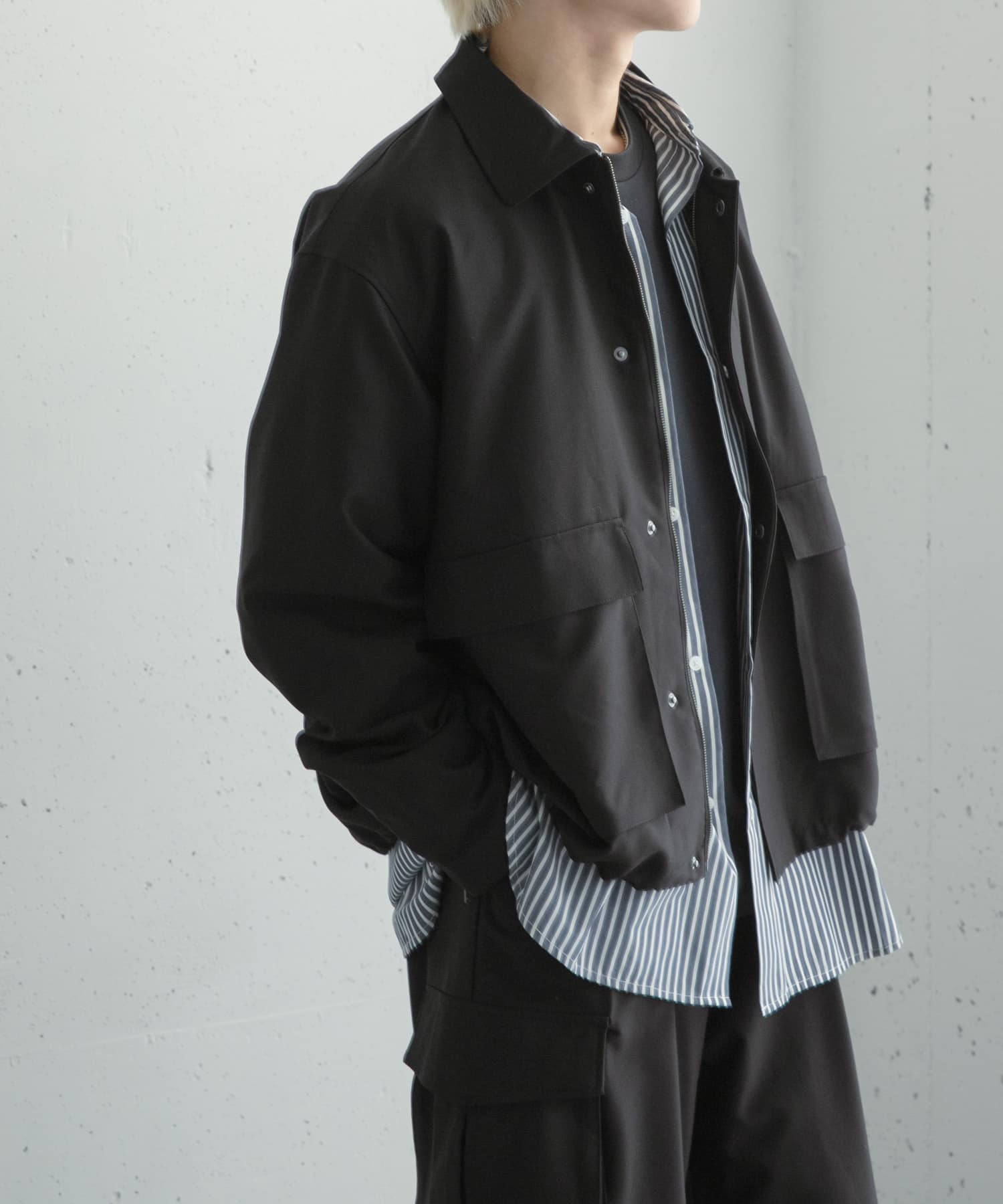 身長：177cm サイズ：L