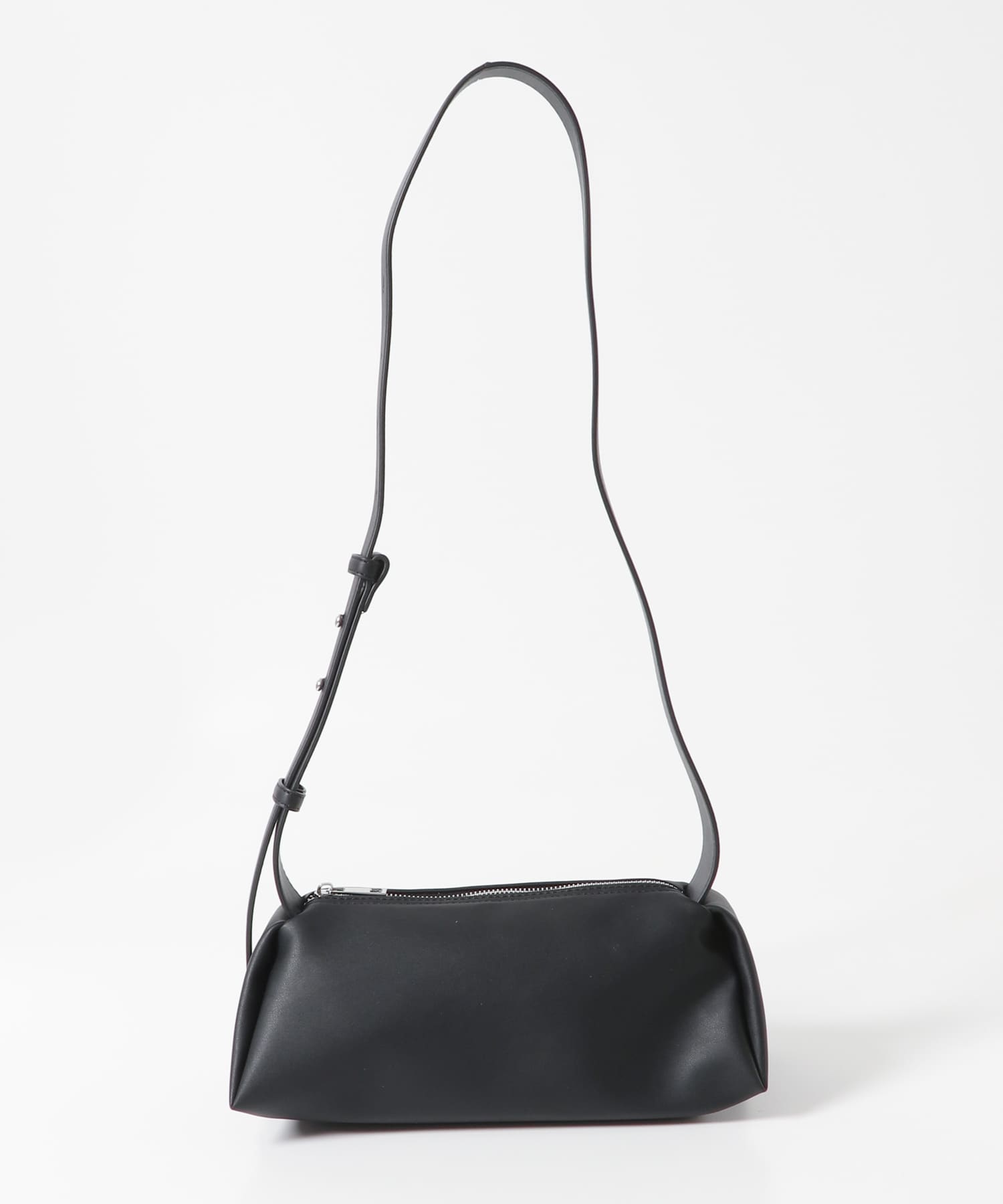 FLジップショルダーバッグ BLACK one