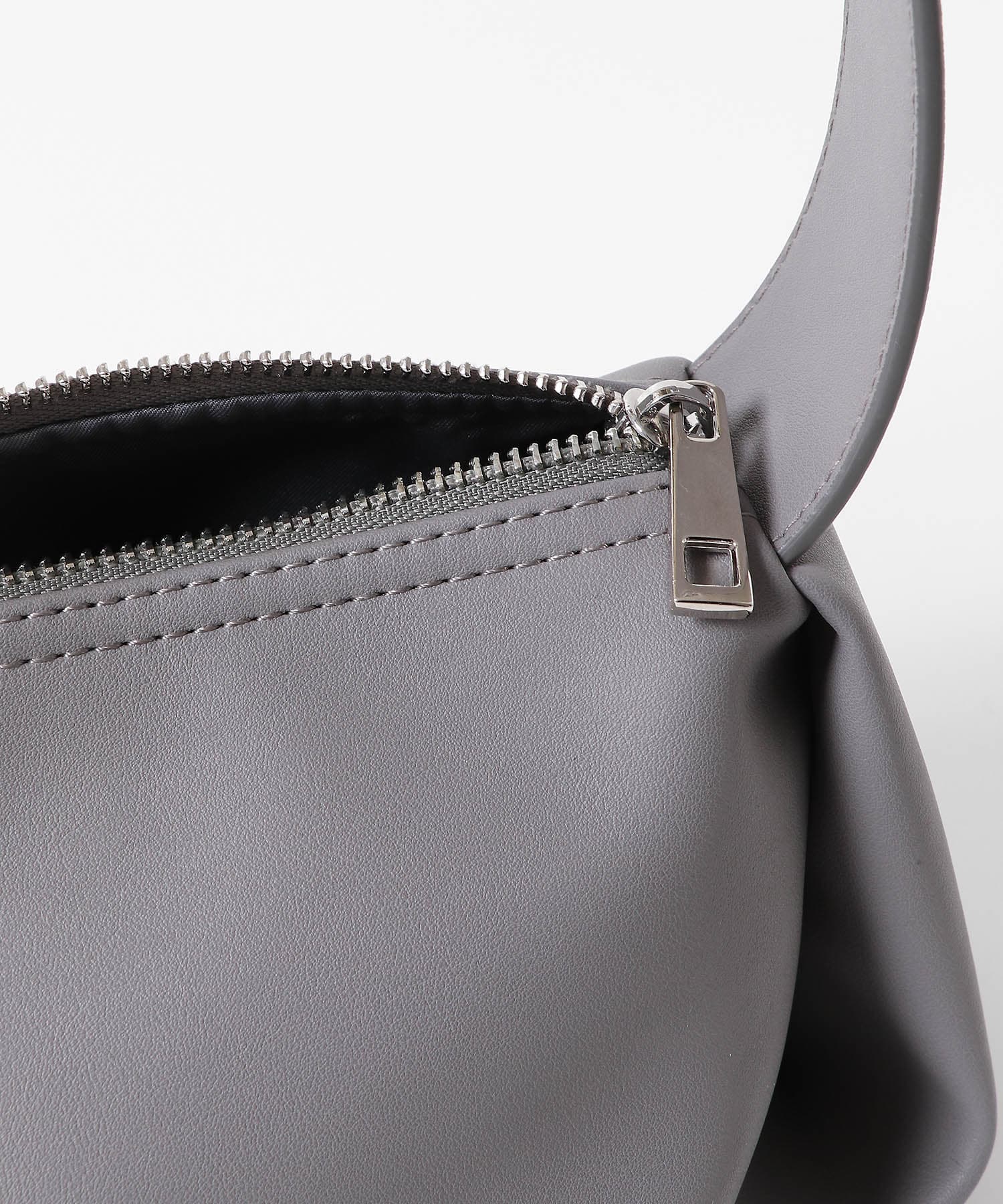 FLジップショルダーバッグ GRAY one