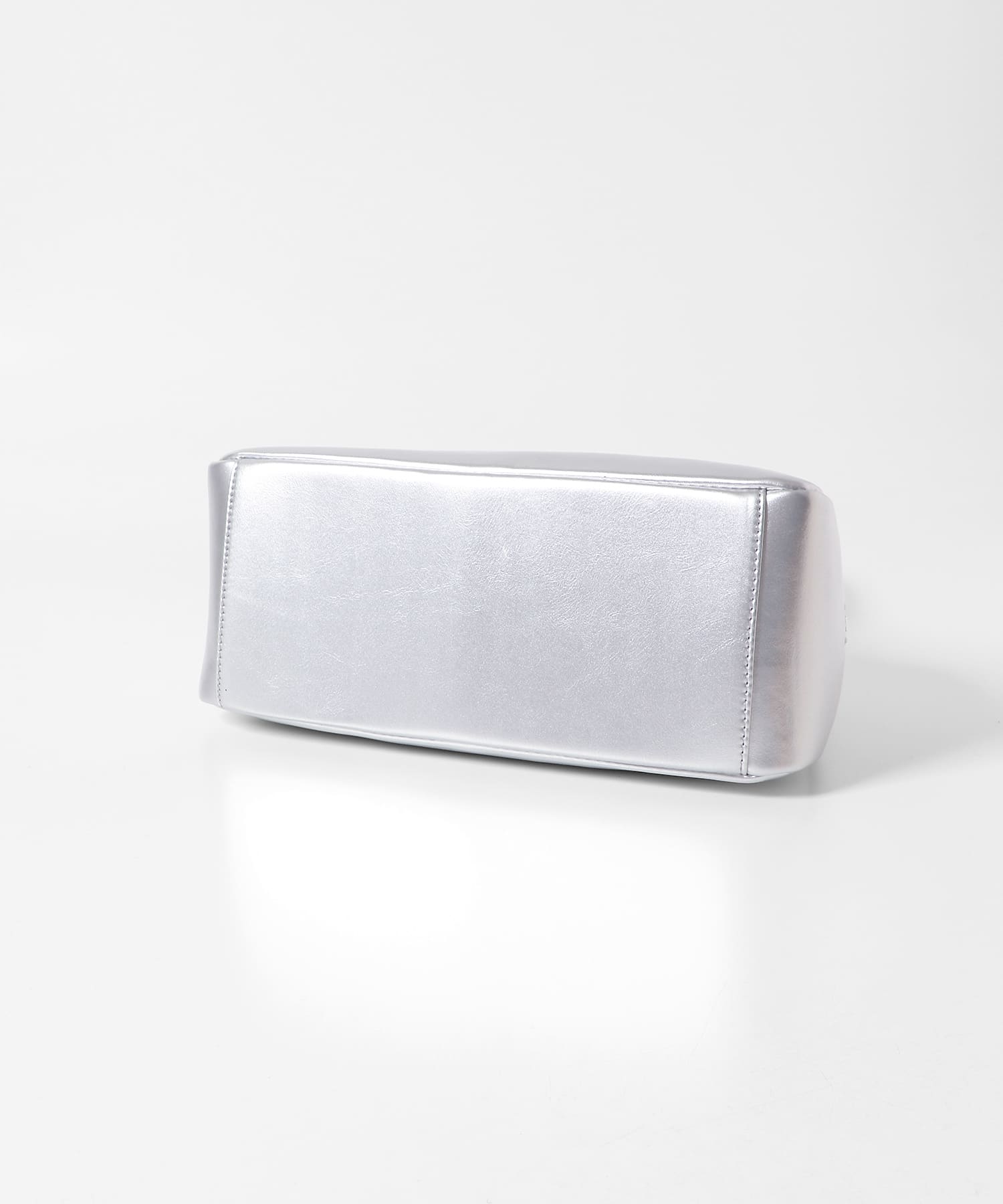 FLロングハンドルボストンバッグ SILVER one