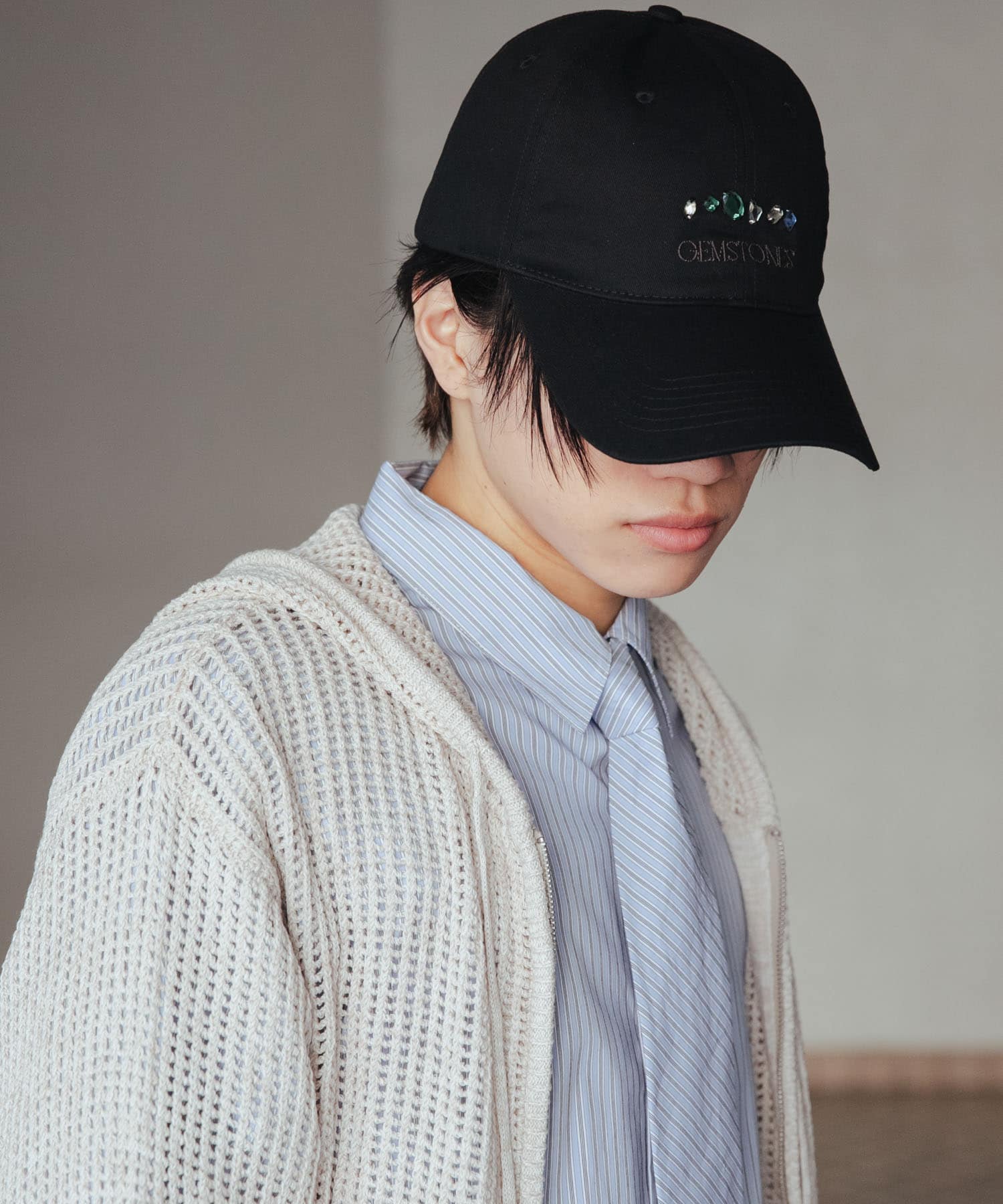 Gem Stone Twill Cap BLACK one