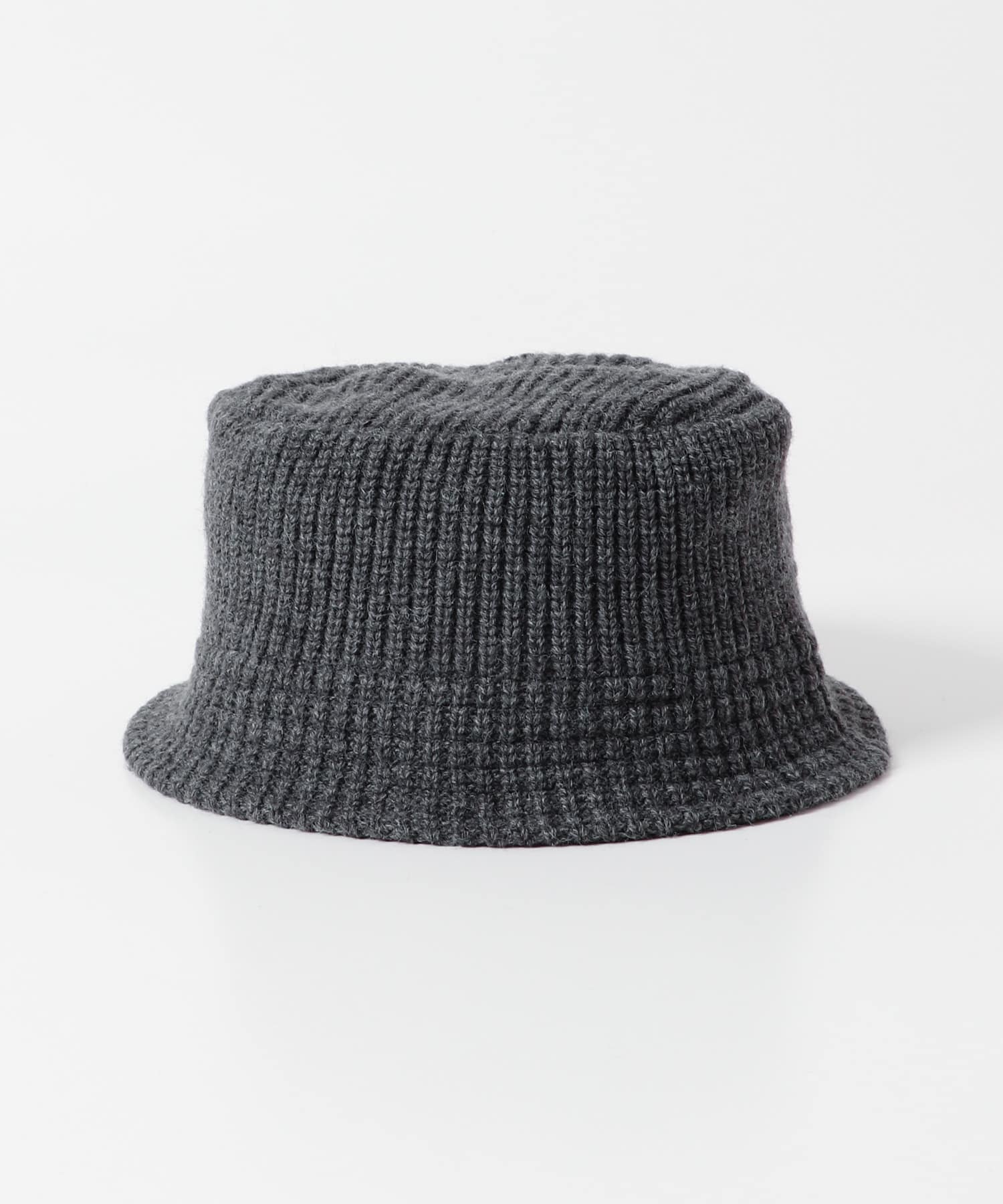 ニットバケットハット GRAY one