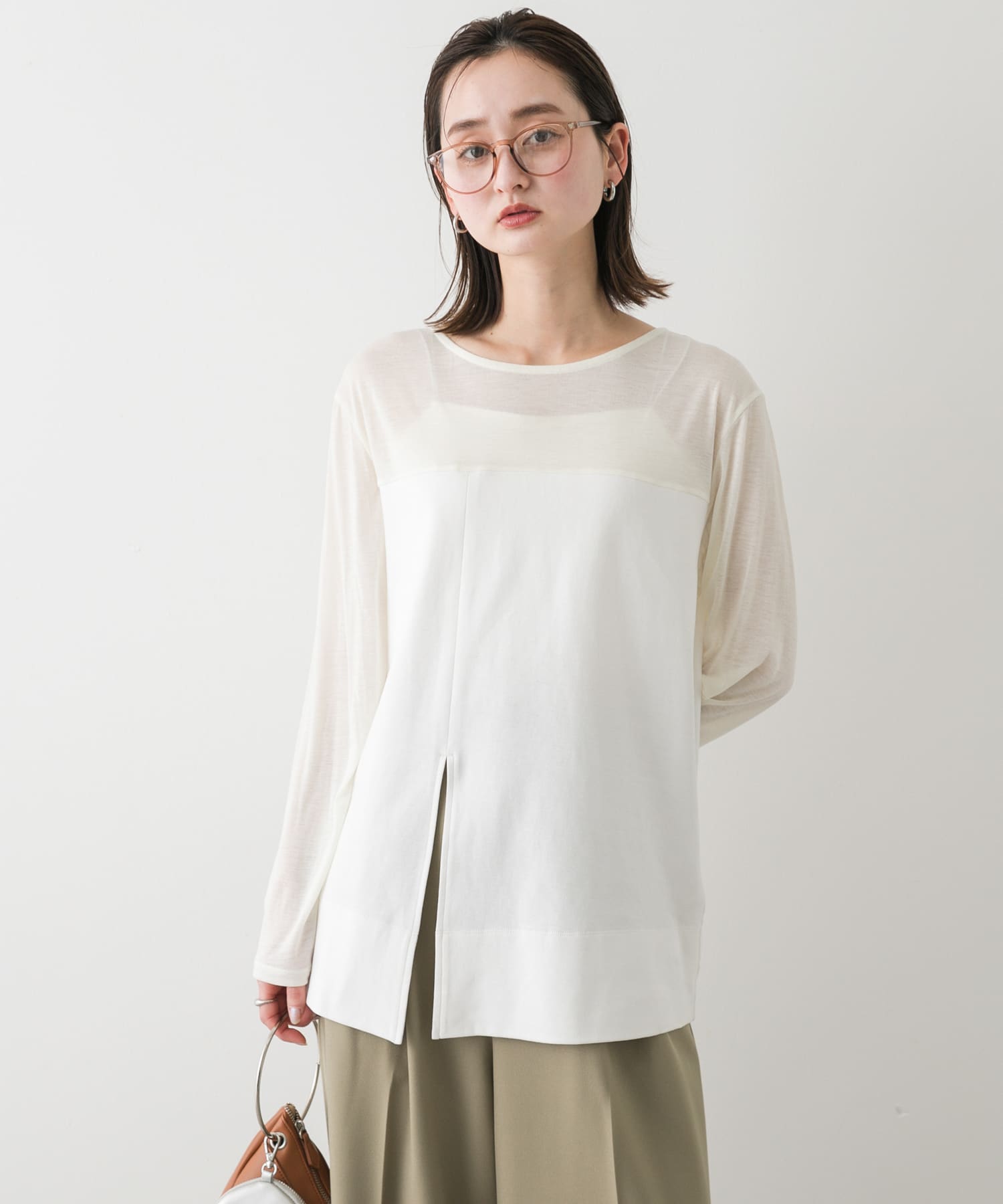 身長：169cm サイズ：one