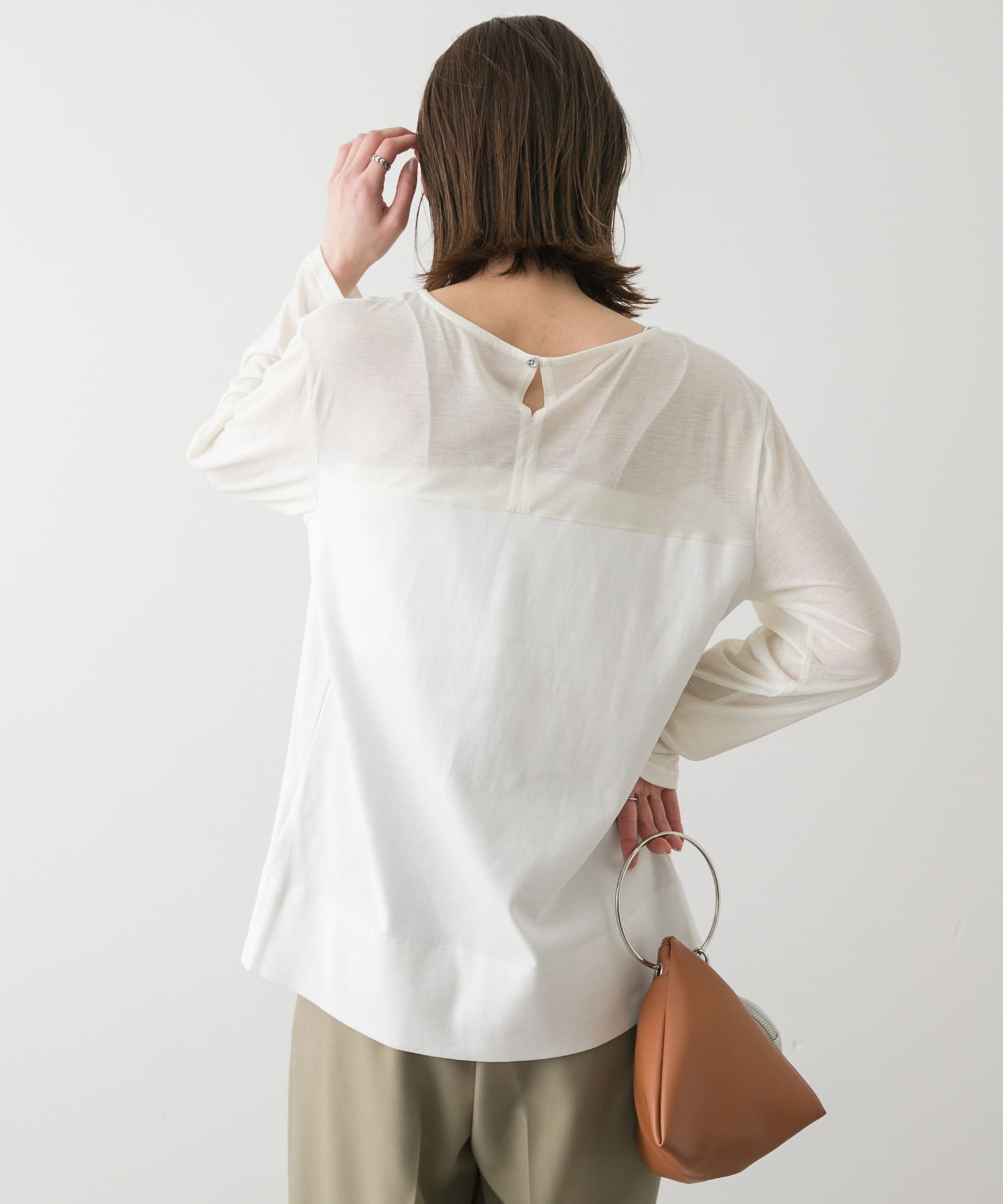 身長：169cm サイズ：one