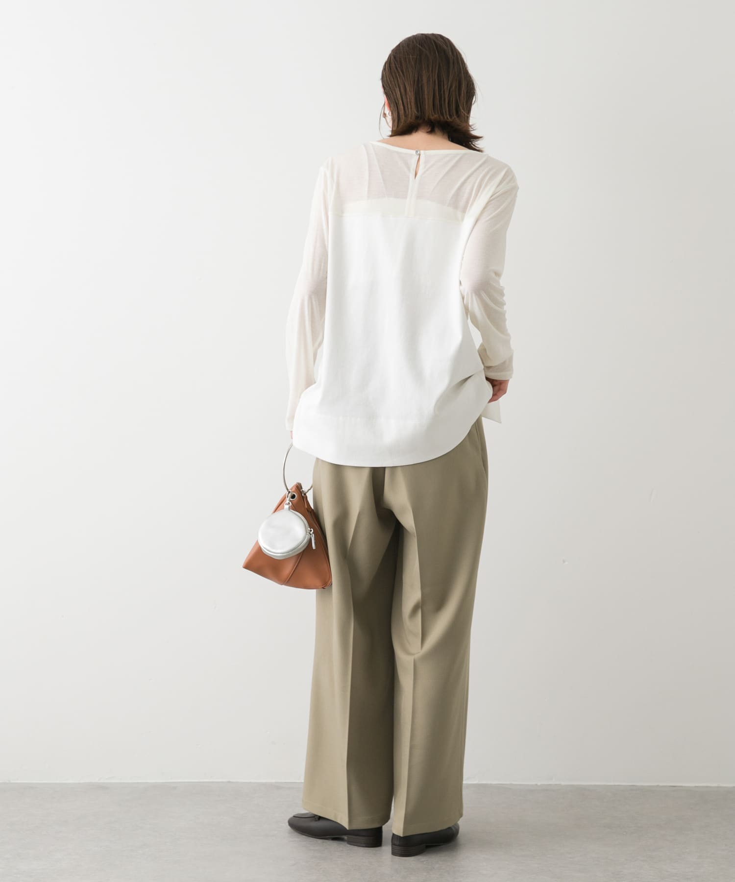 身長：169cm サイズ：one