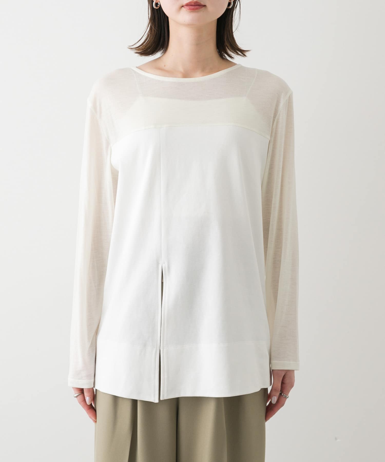 身長：169cm サイズ：one