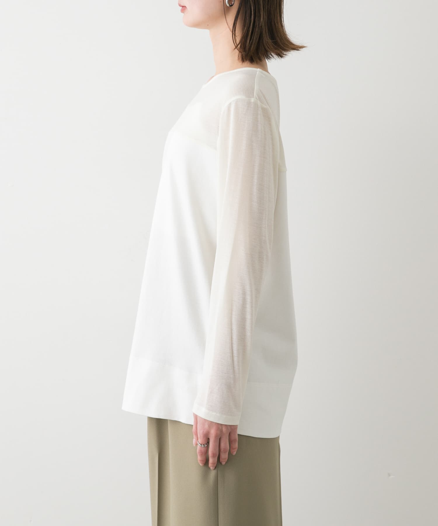身長：169cm サイズ：one
