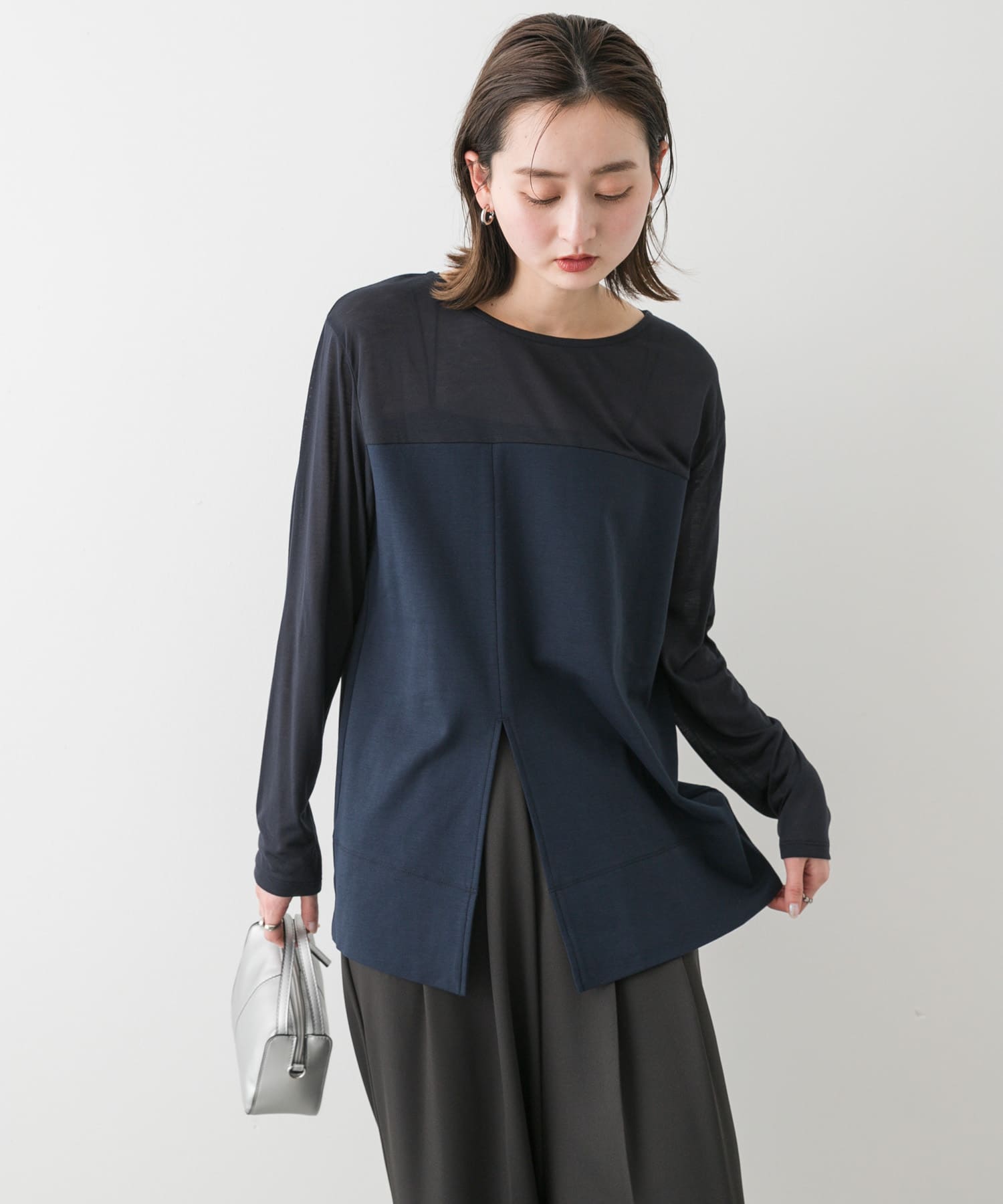 身長：169cm サイズ：one