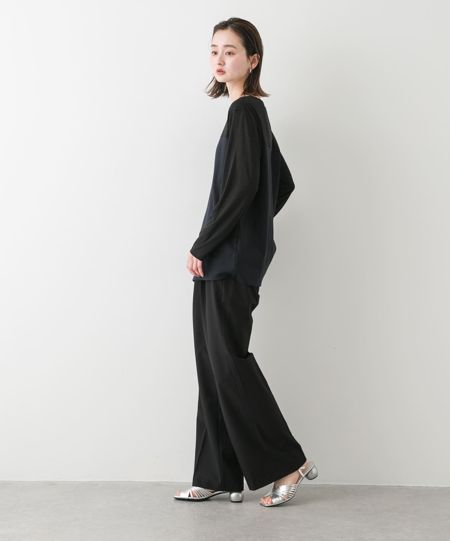 身長：169cm サイズ：one