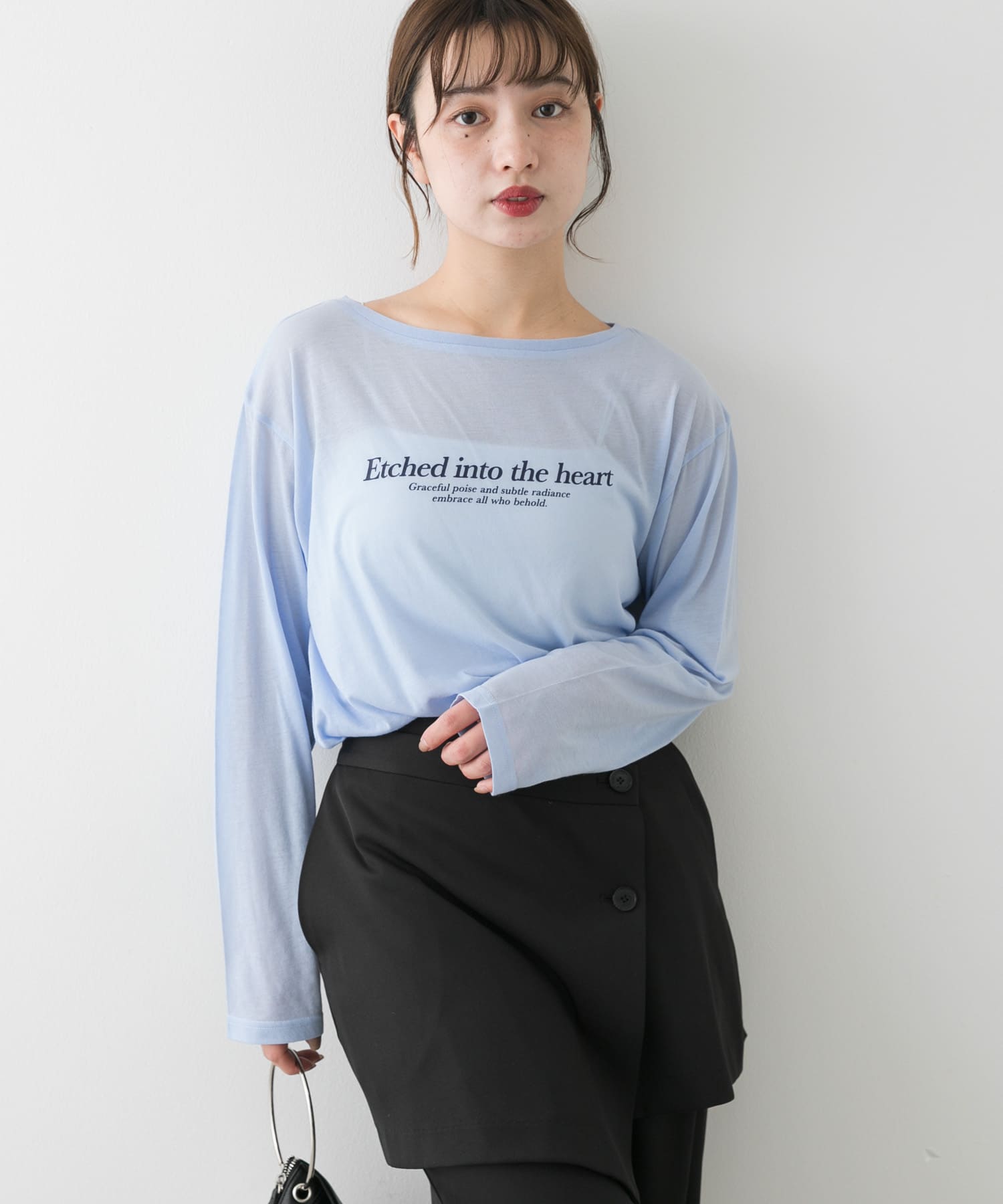 身長：158cm サイズ：one