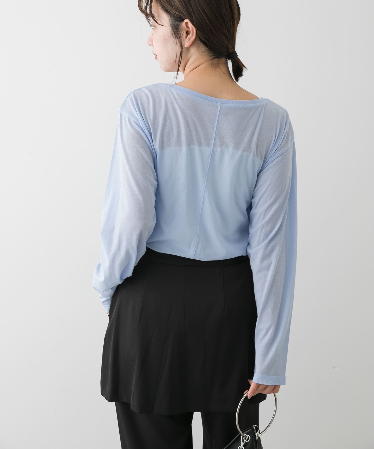 身長：158cm サイズ：one
