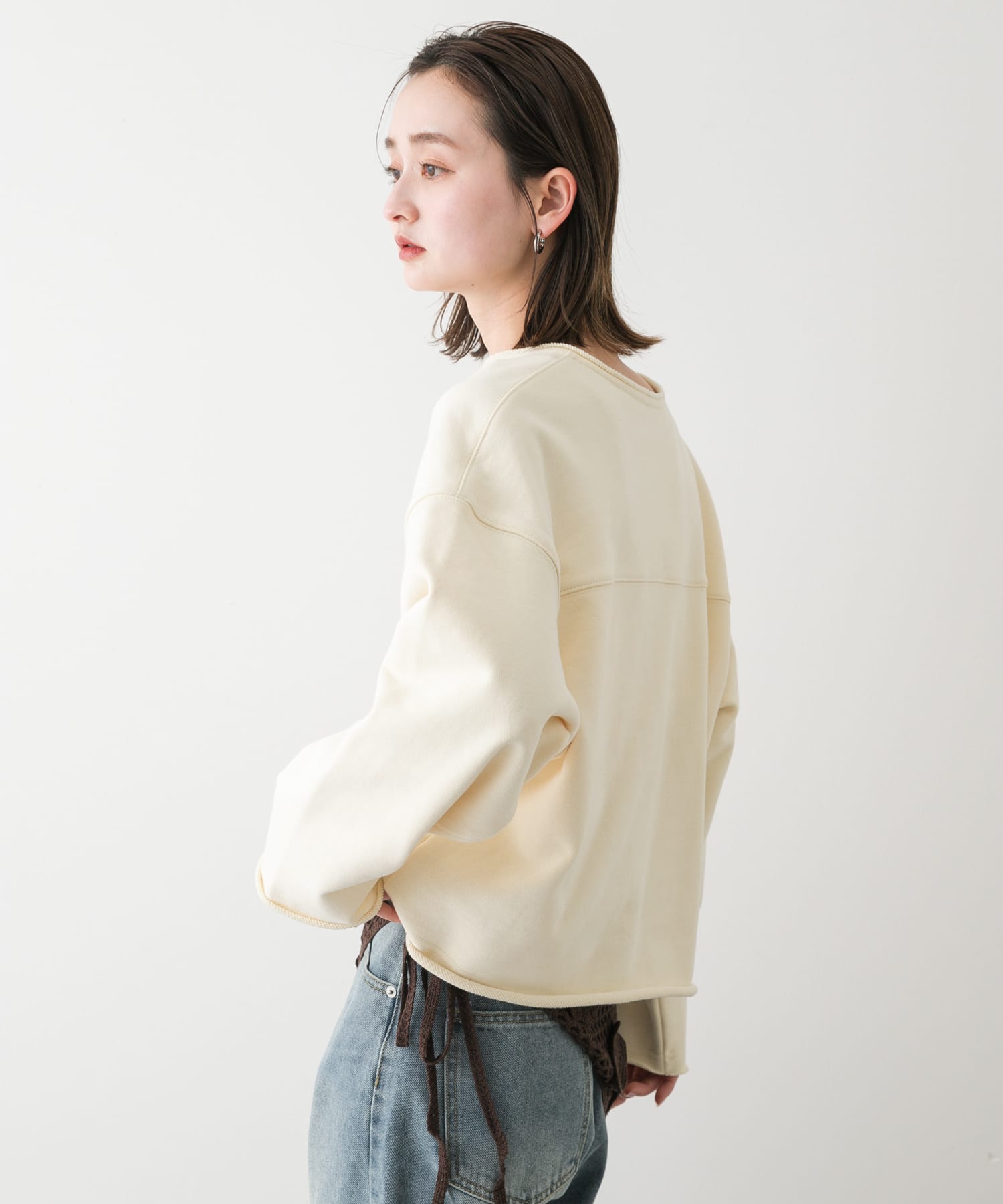 身長：169cm サイズ：one