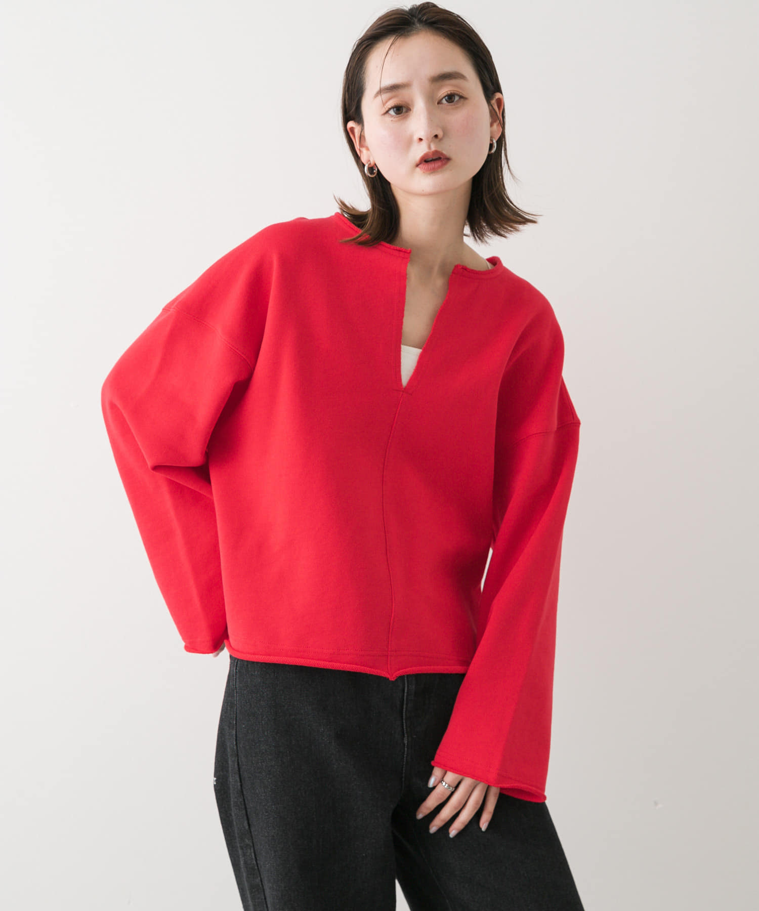 身長：169cm サイズ：one