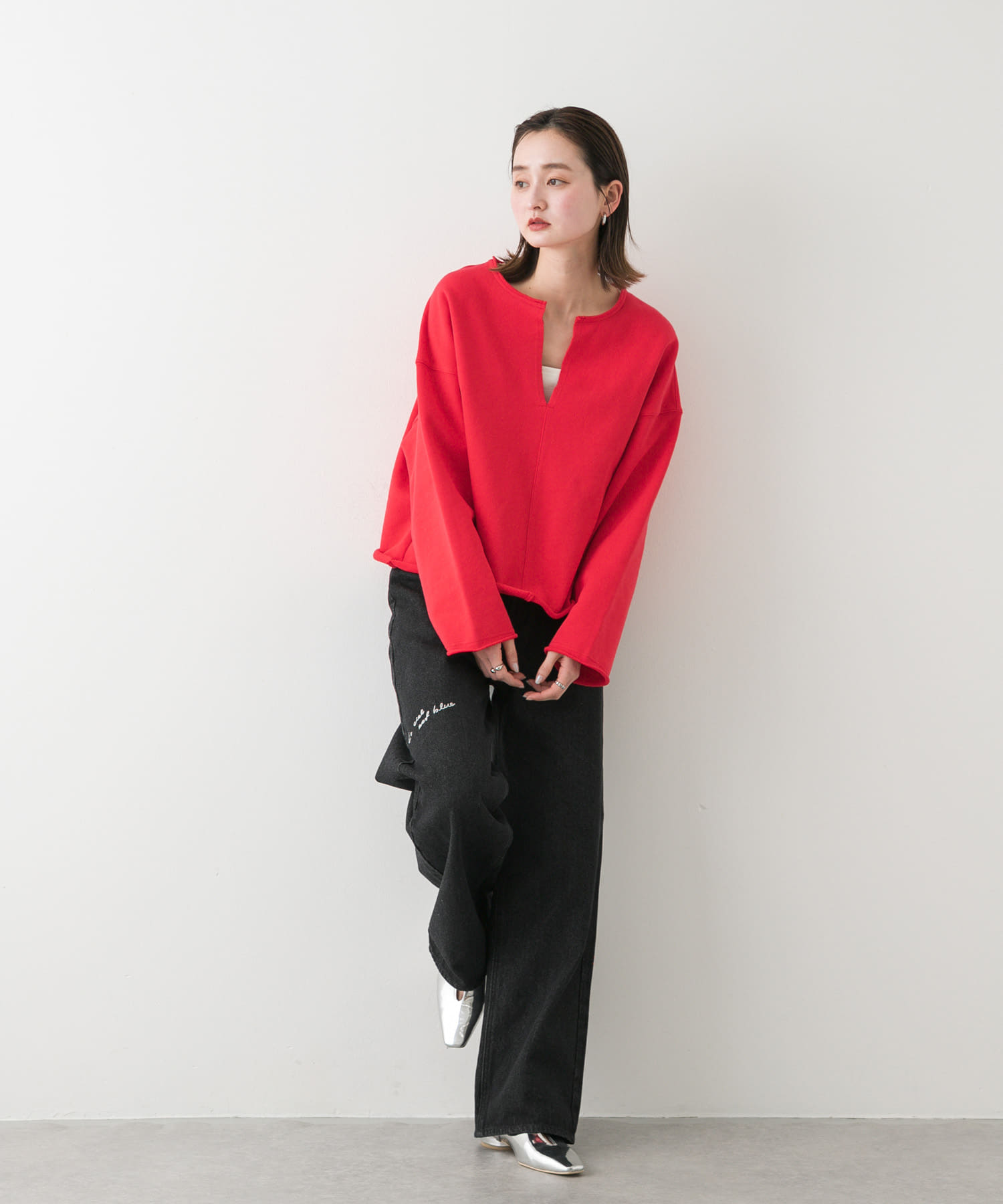 身長：169cm サイズ：one