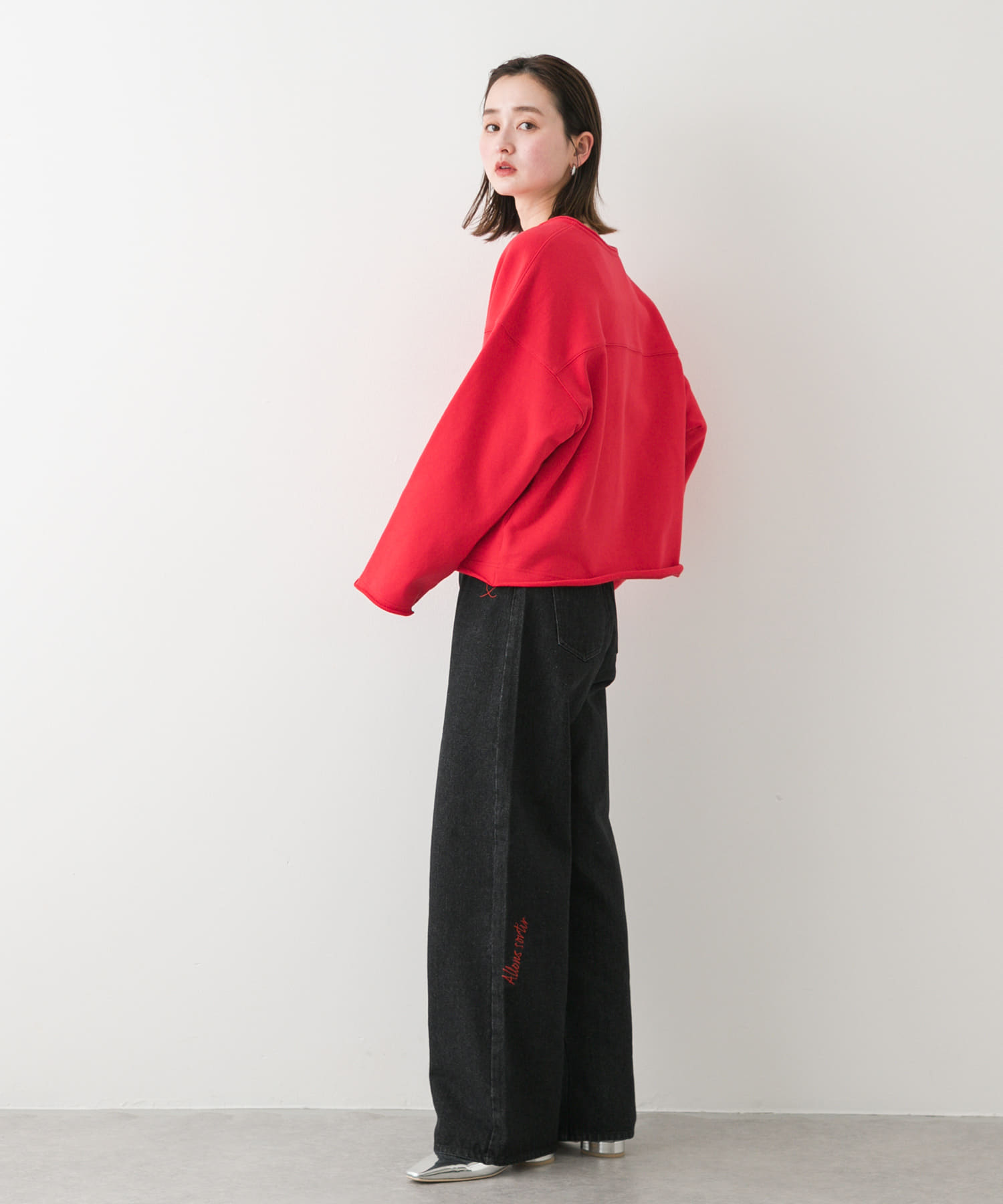 身長：169cm サイズ：one