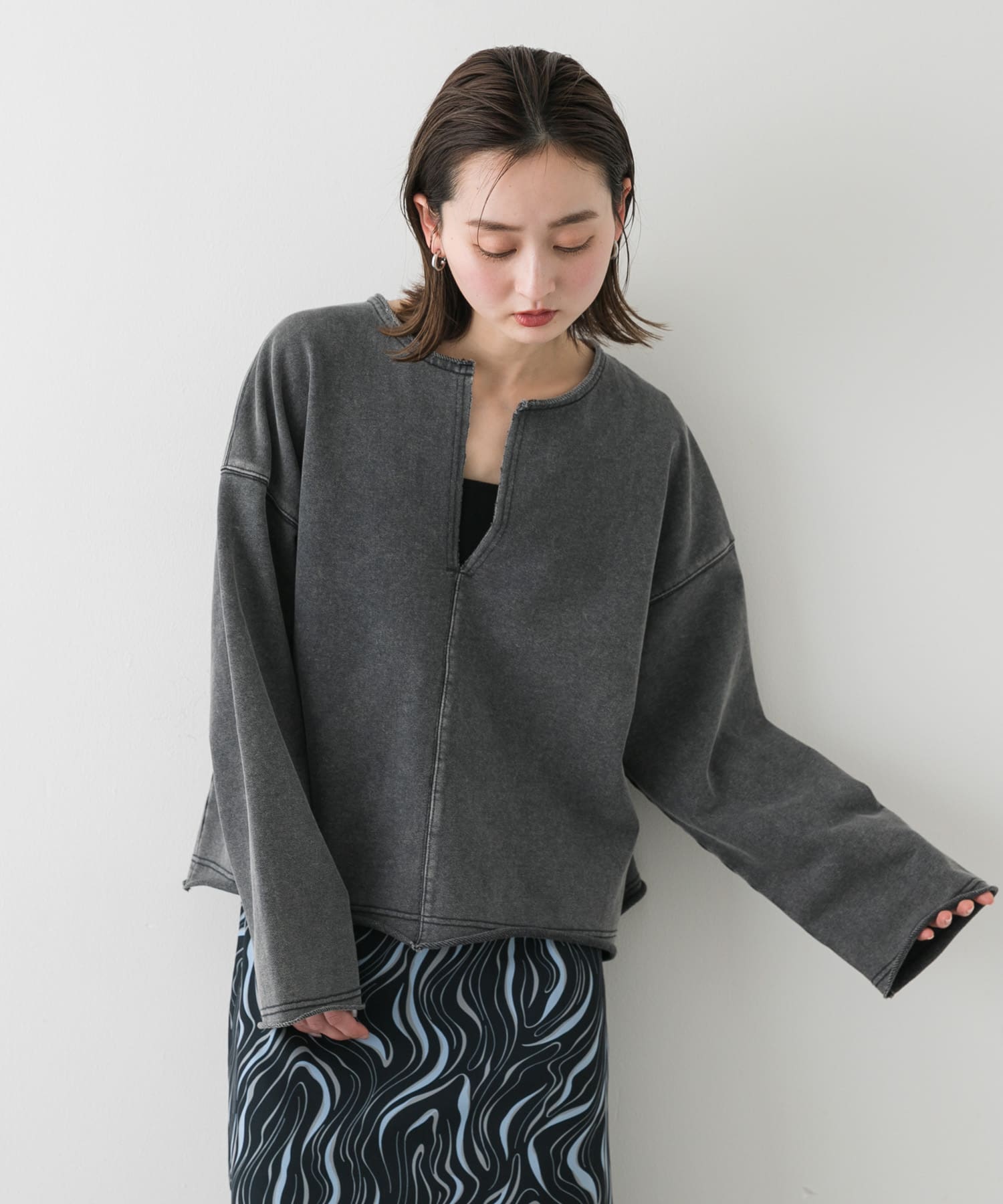 身長：169cm サイズ：one