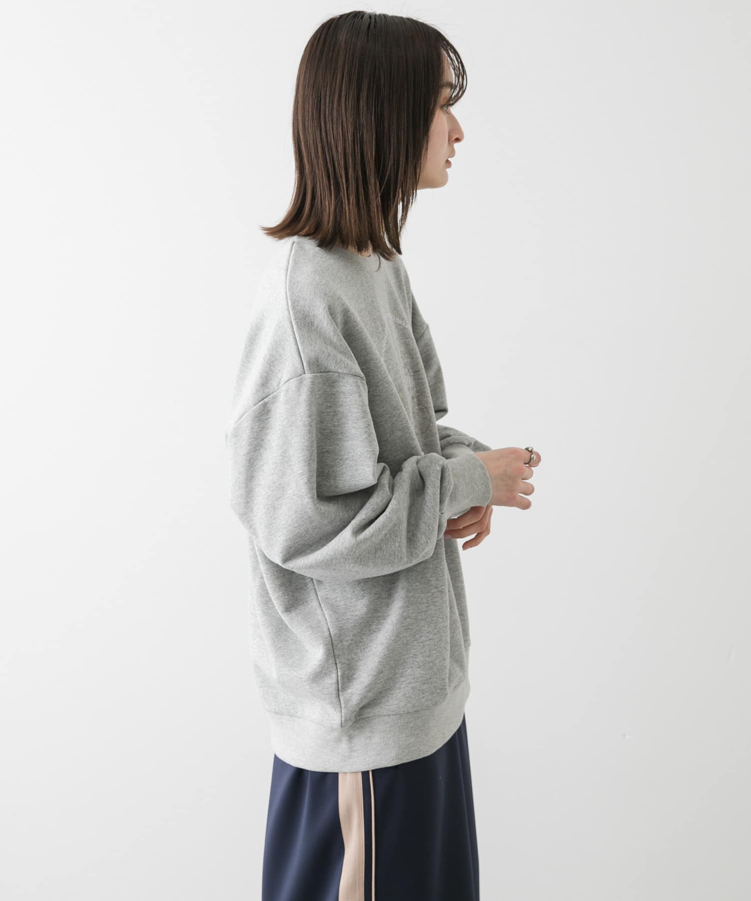 身長：169cm サイズ：one