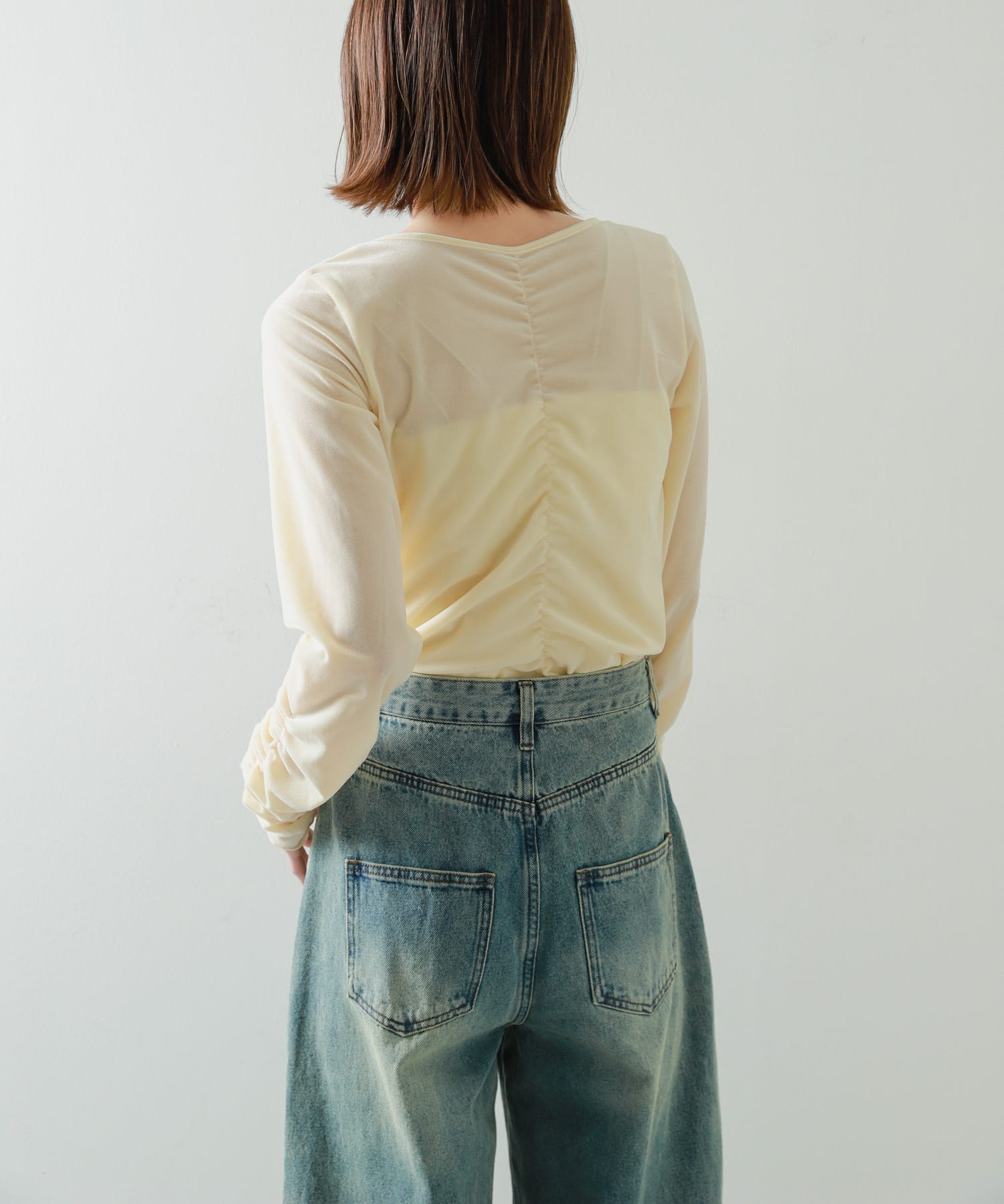 身長：169cm サイズ：one