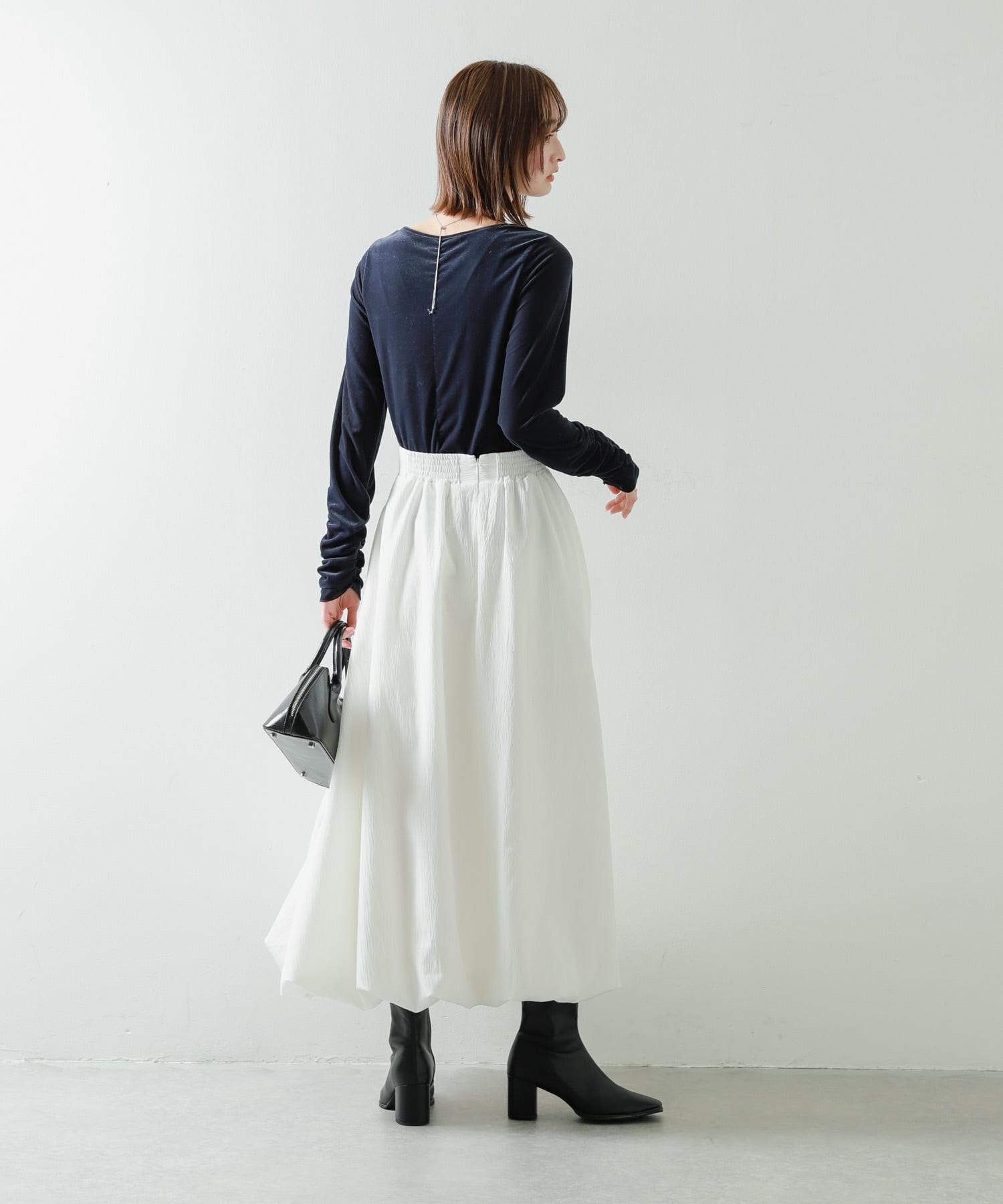 身長：169cm サイズ：one