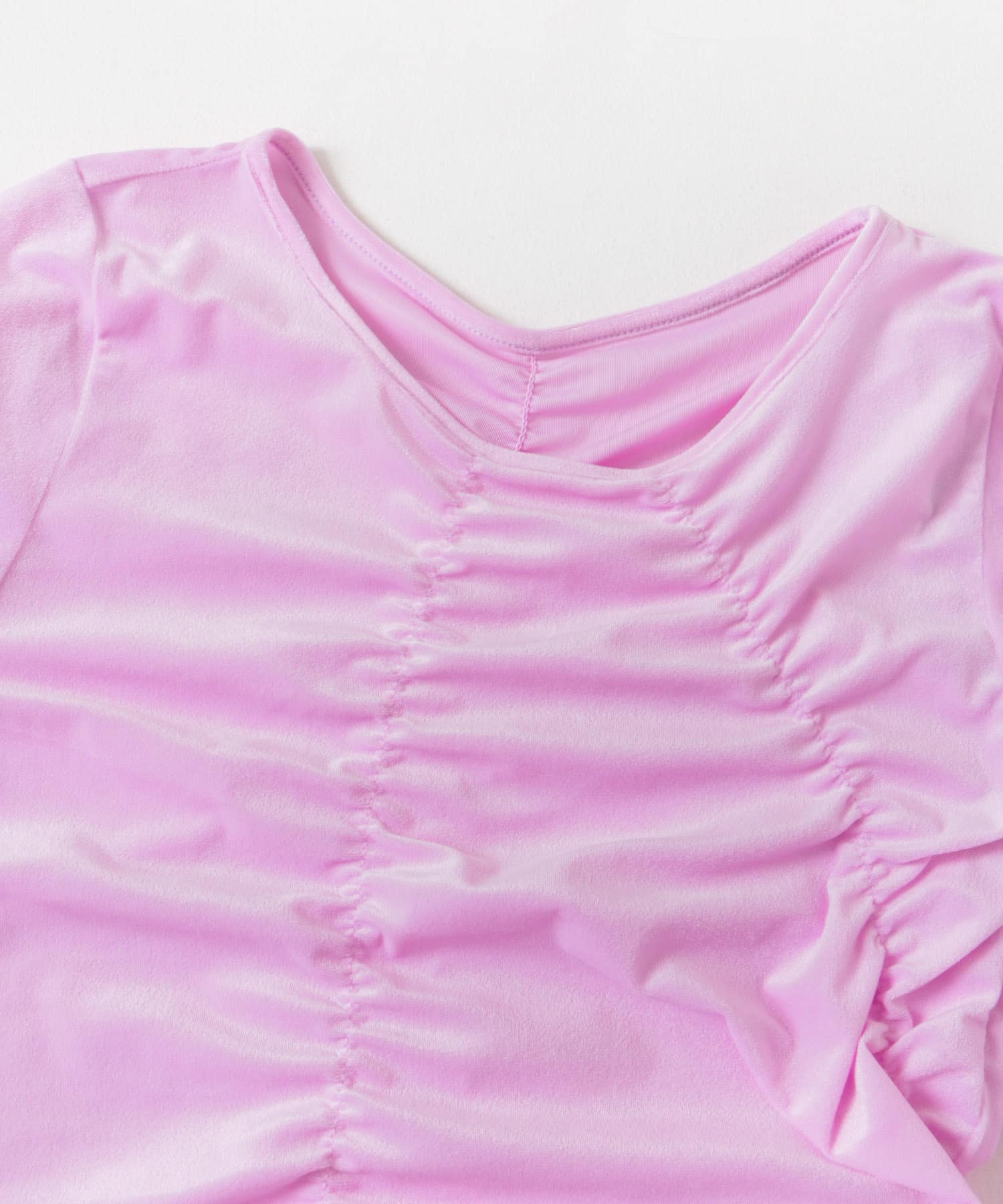 シアーベロアTシャツ PINK one