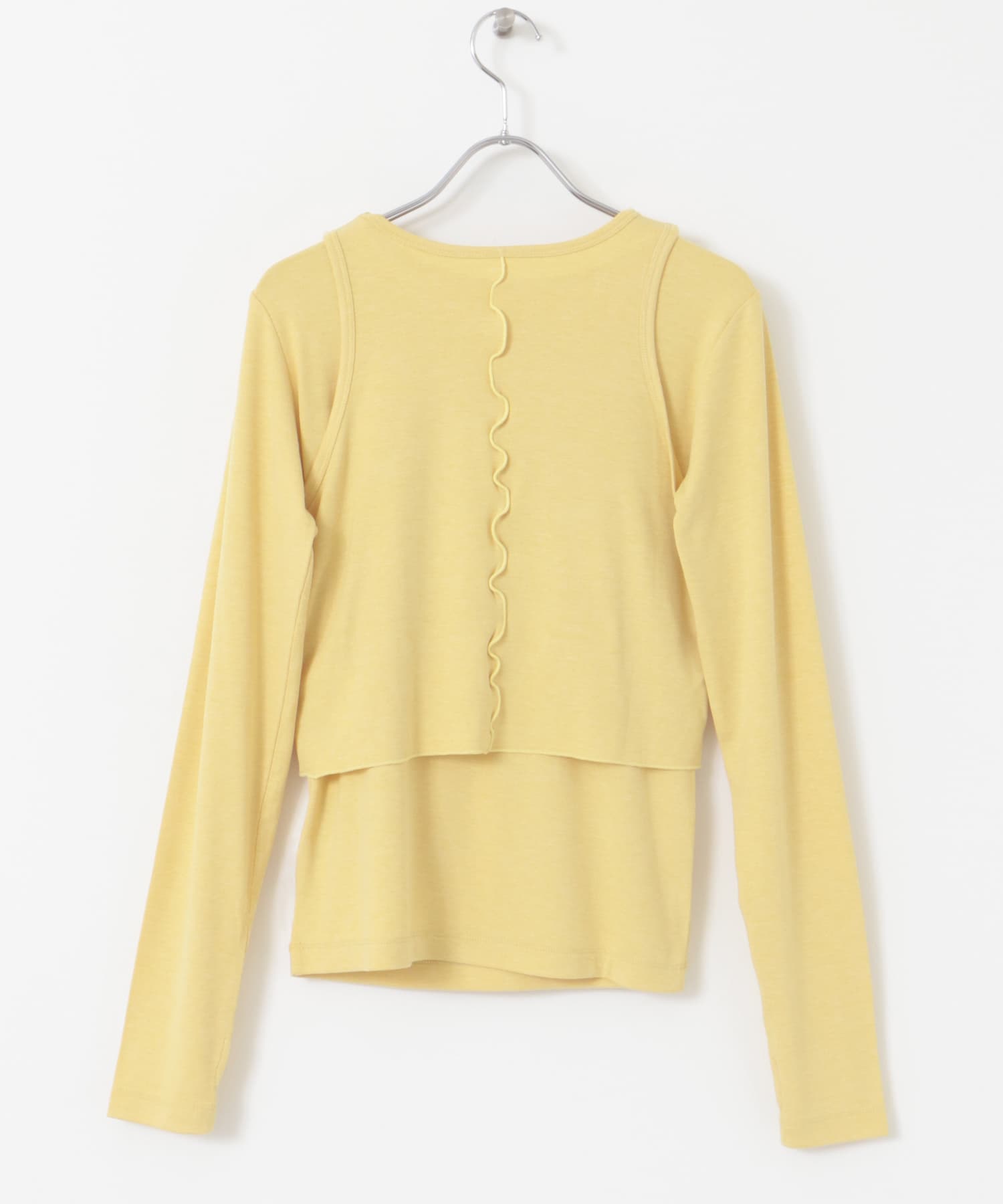 2Pレイヤードメロートップ YELLOW one