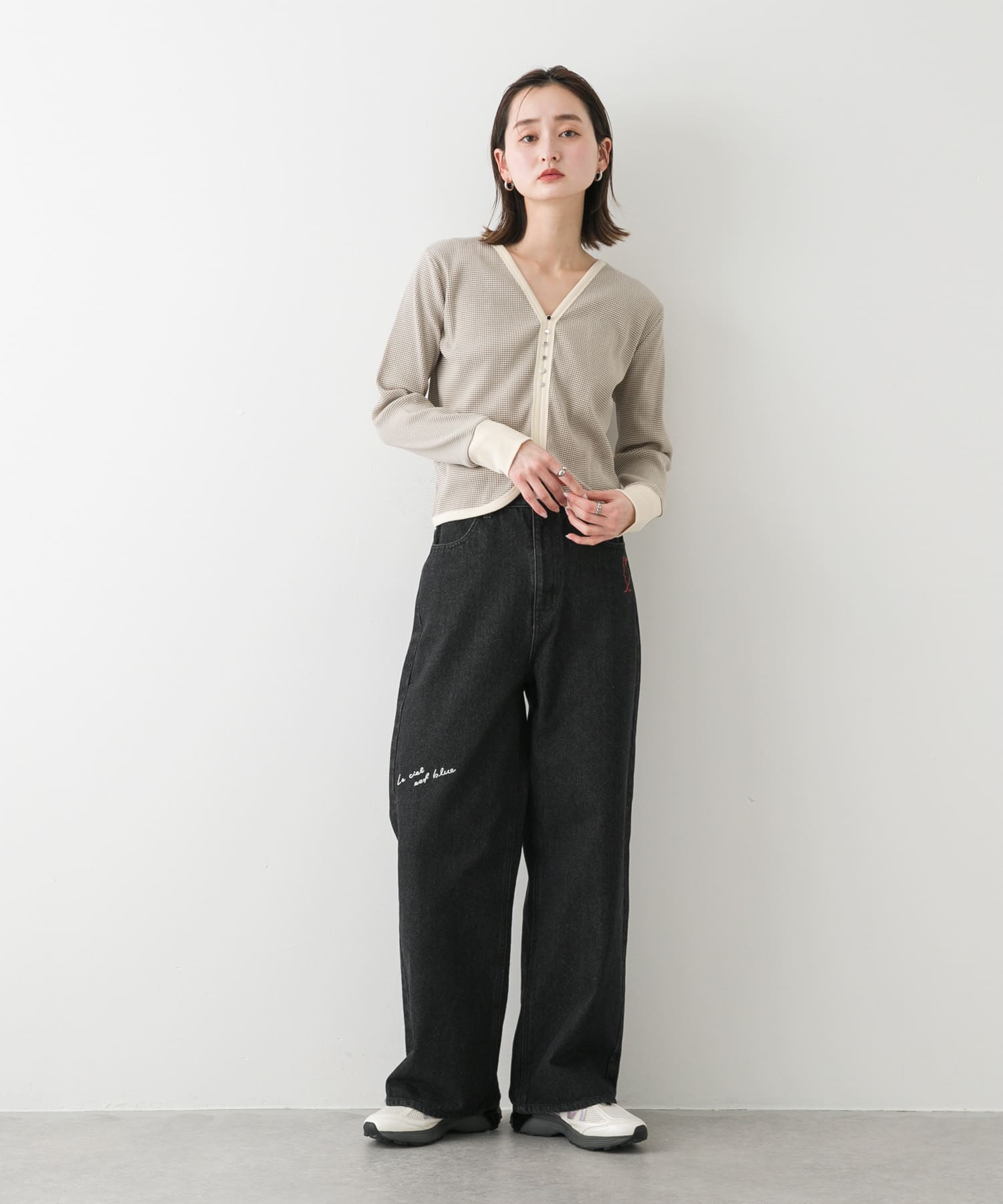 身長：169cm サイズ：one