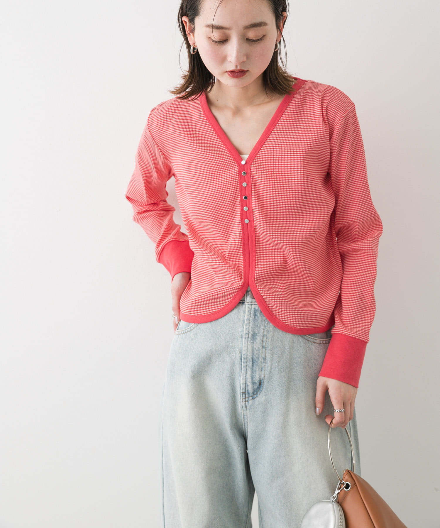 身長：169cm サイズ：one