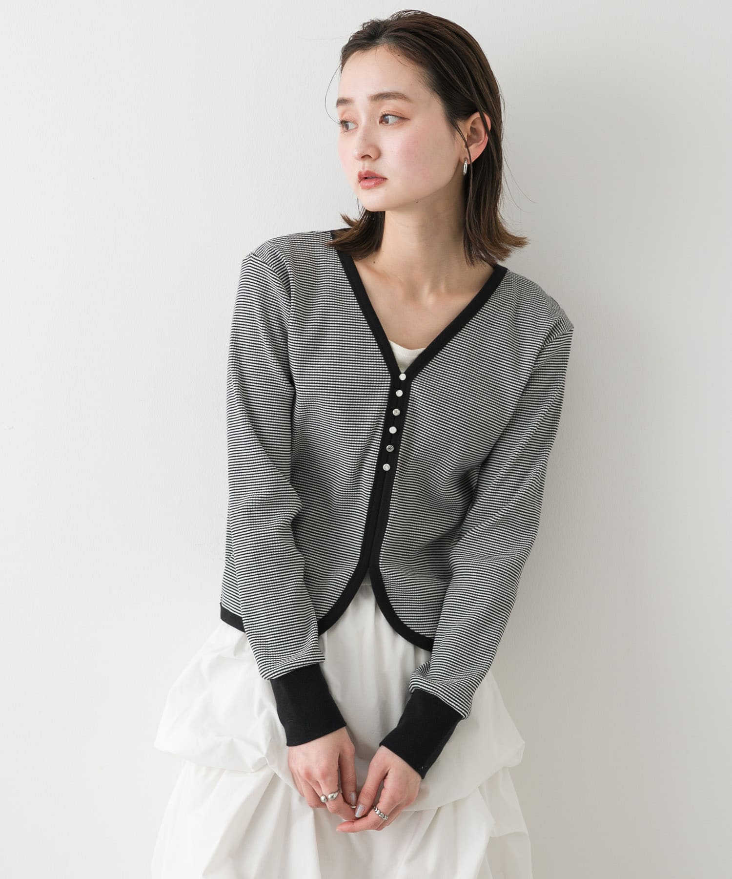 身長：169cm サイズ：one