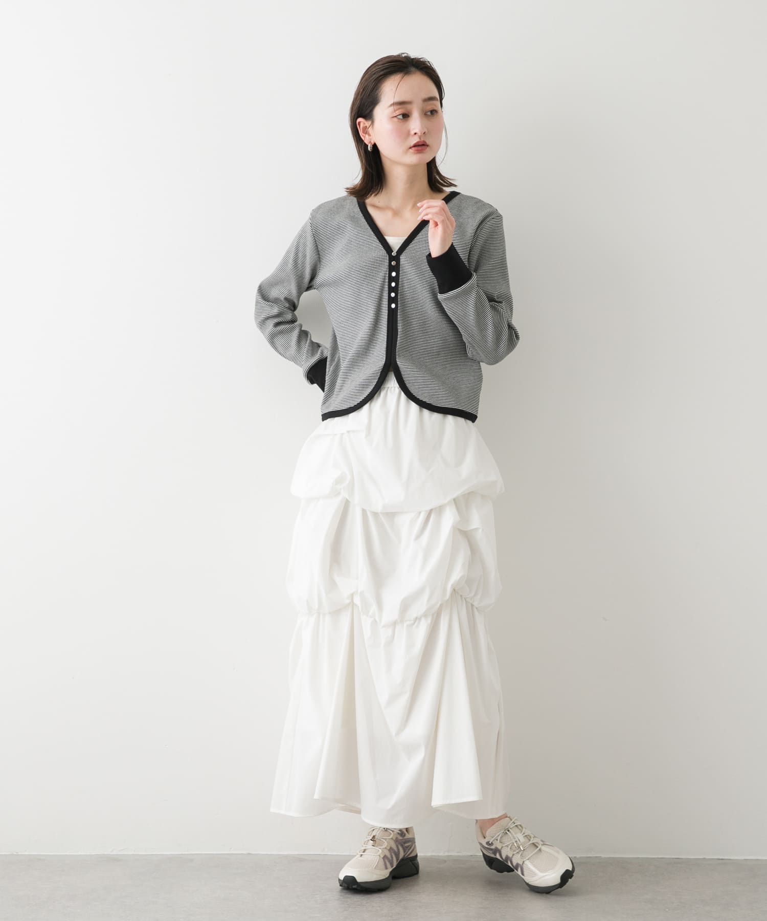 身長：169cm サイズ：one