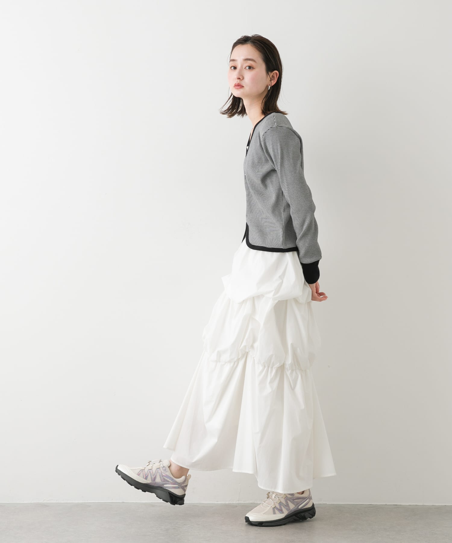 身長：169cm サイズ：one