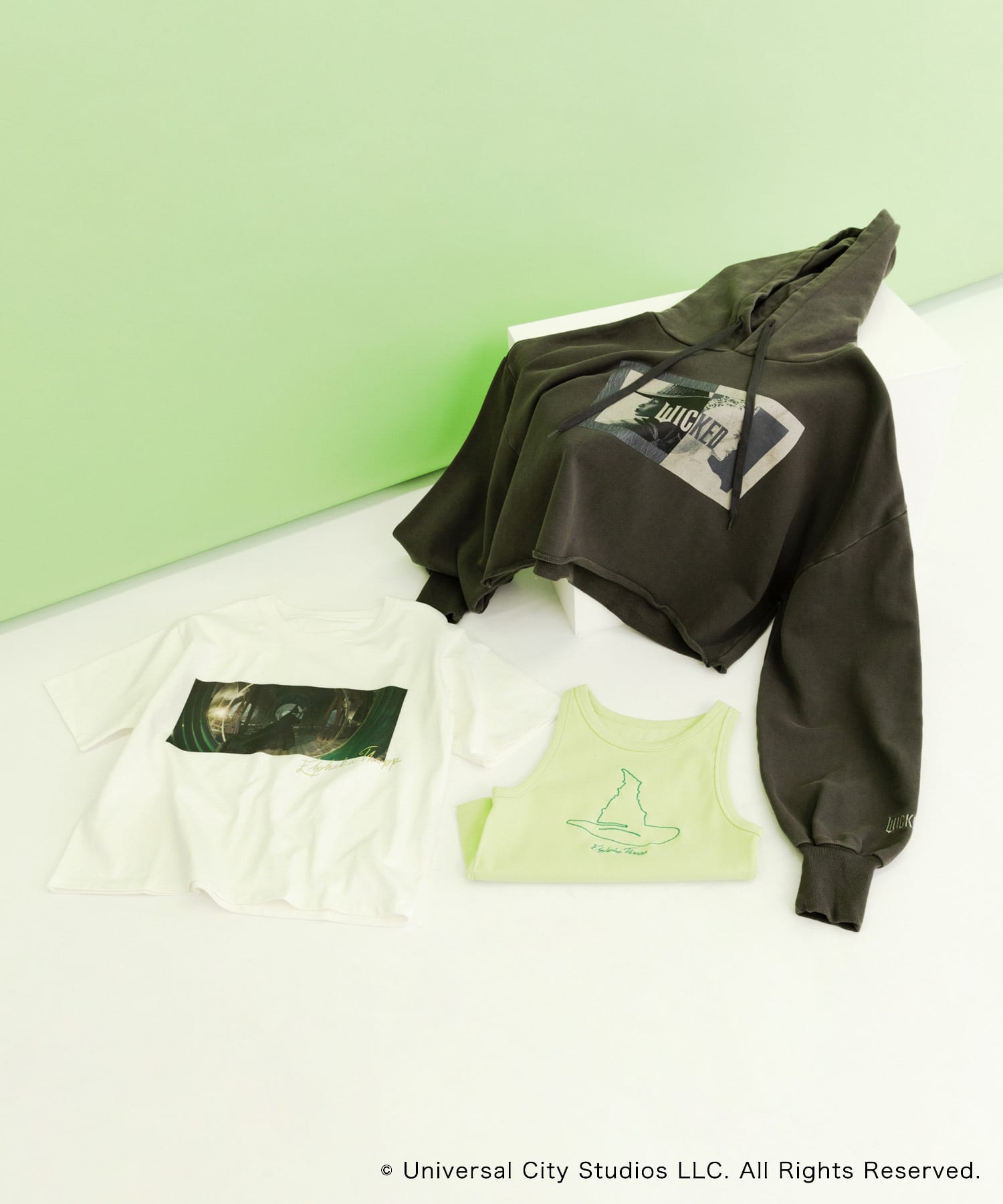 『別注』WICKED×SENSE OF PLACE　パーカー GRAPHIC-C one