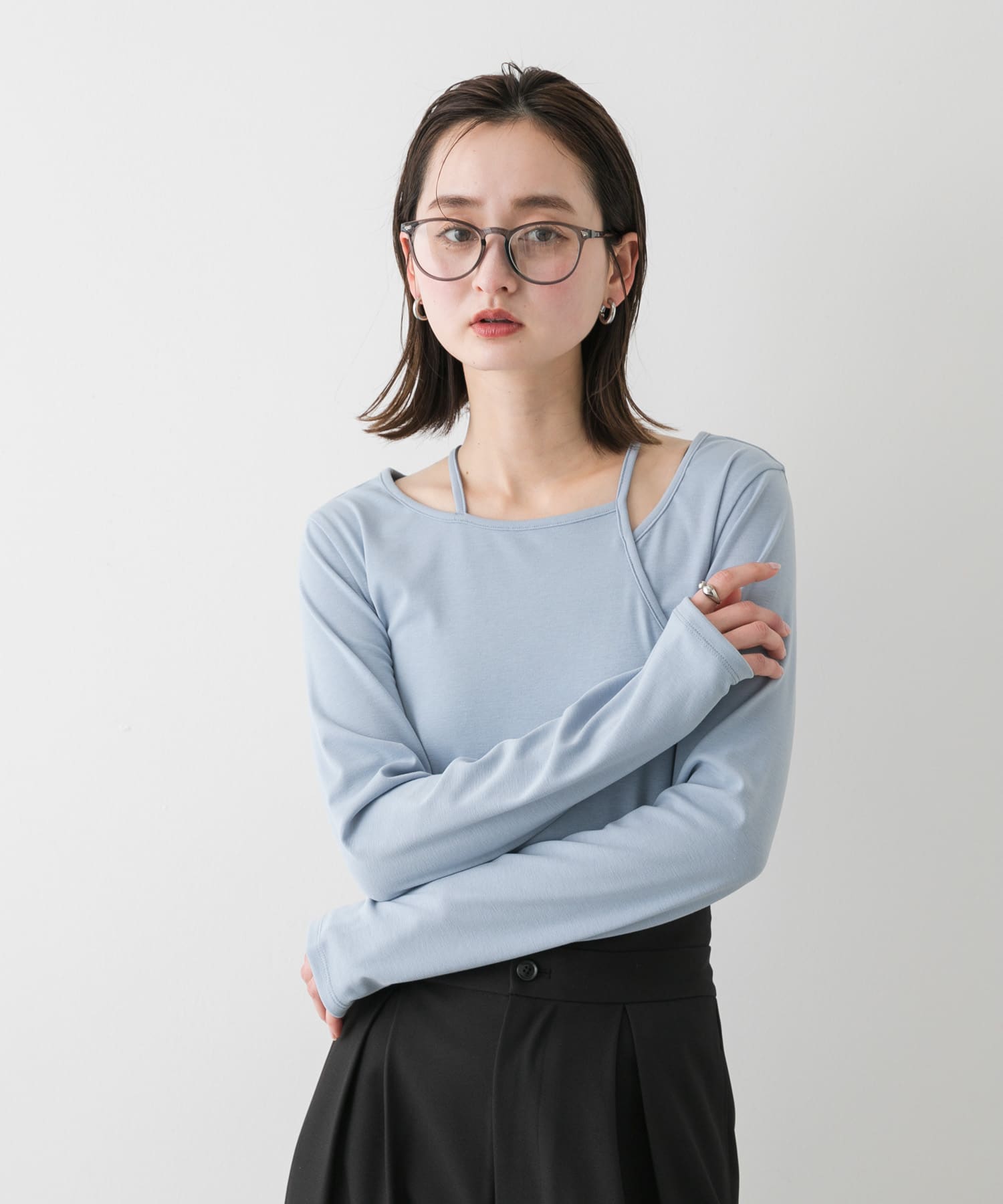 身長：169cm サイズ：one