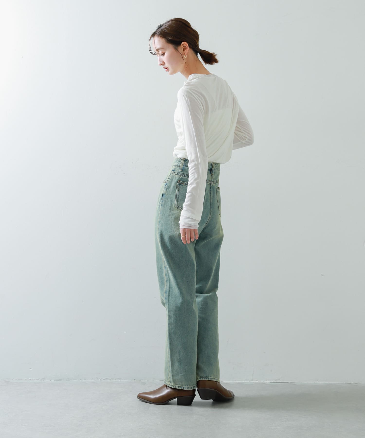 身長：169cm サイズ：one
