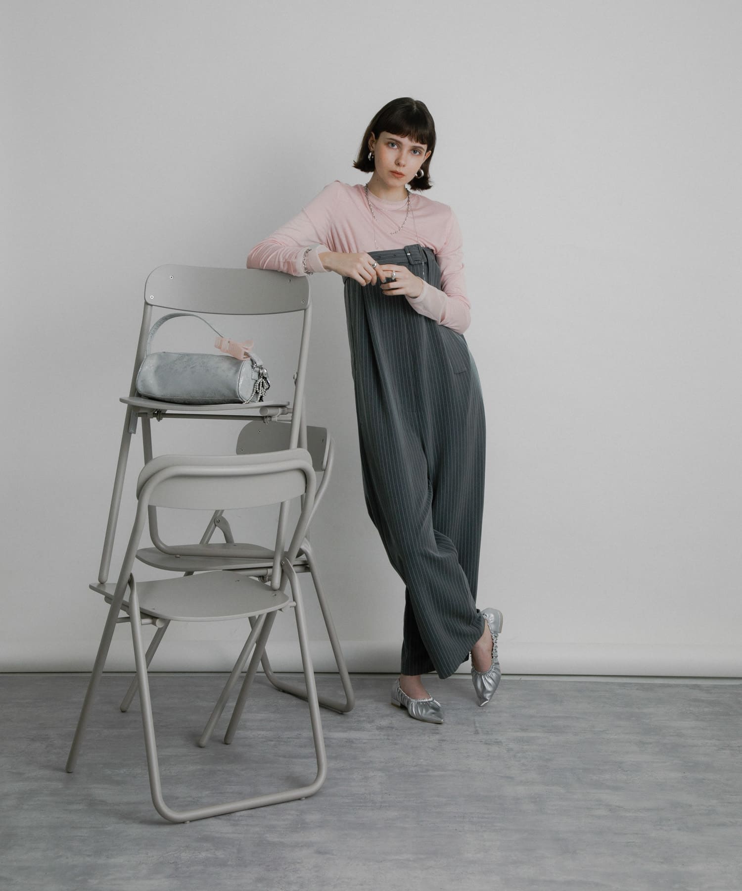 身長：174cm サイズ：one