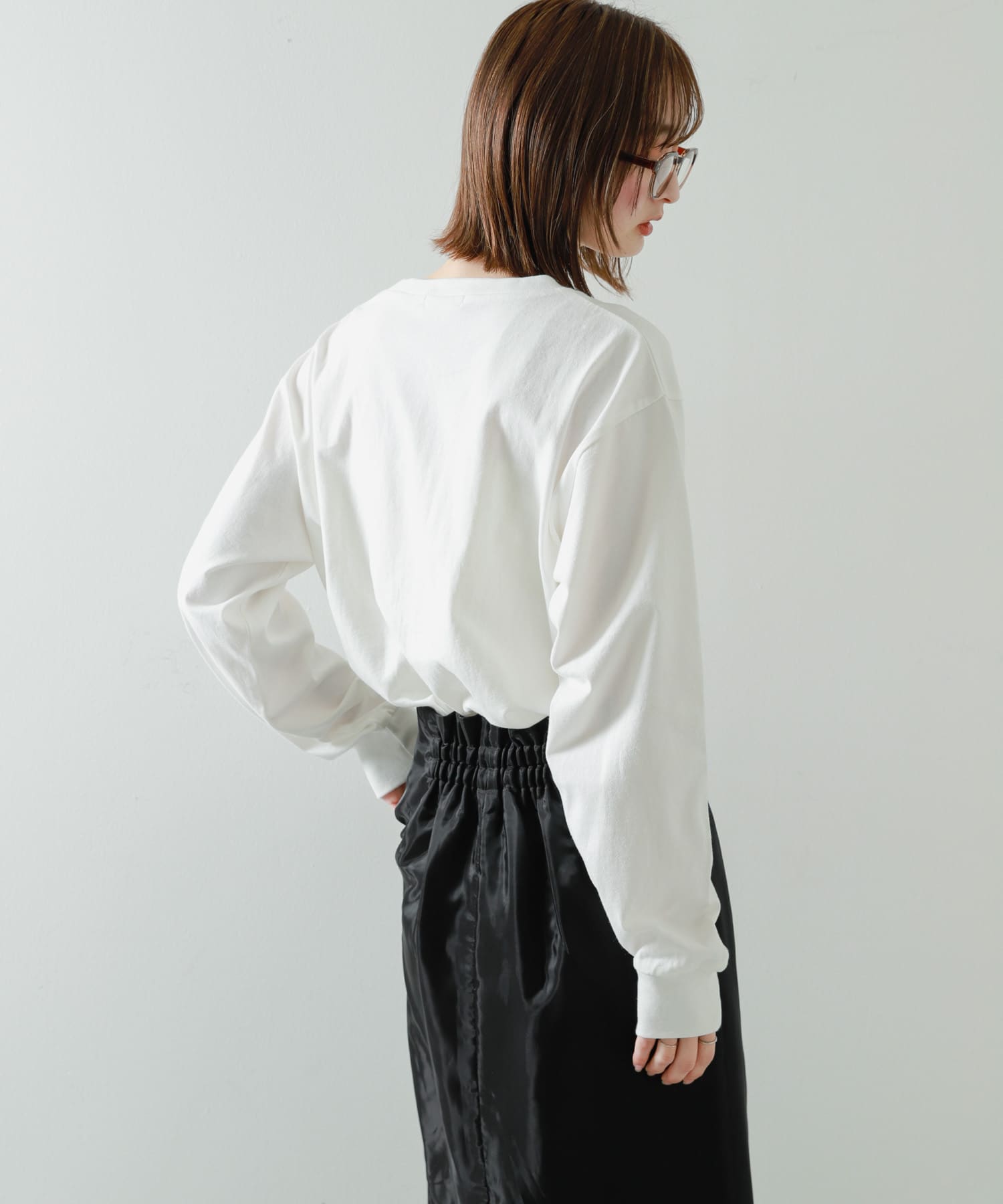 身長：169cm サイズ：one