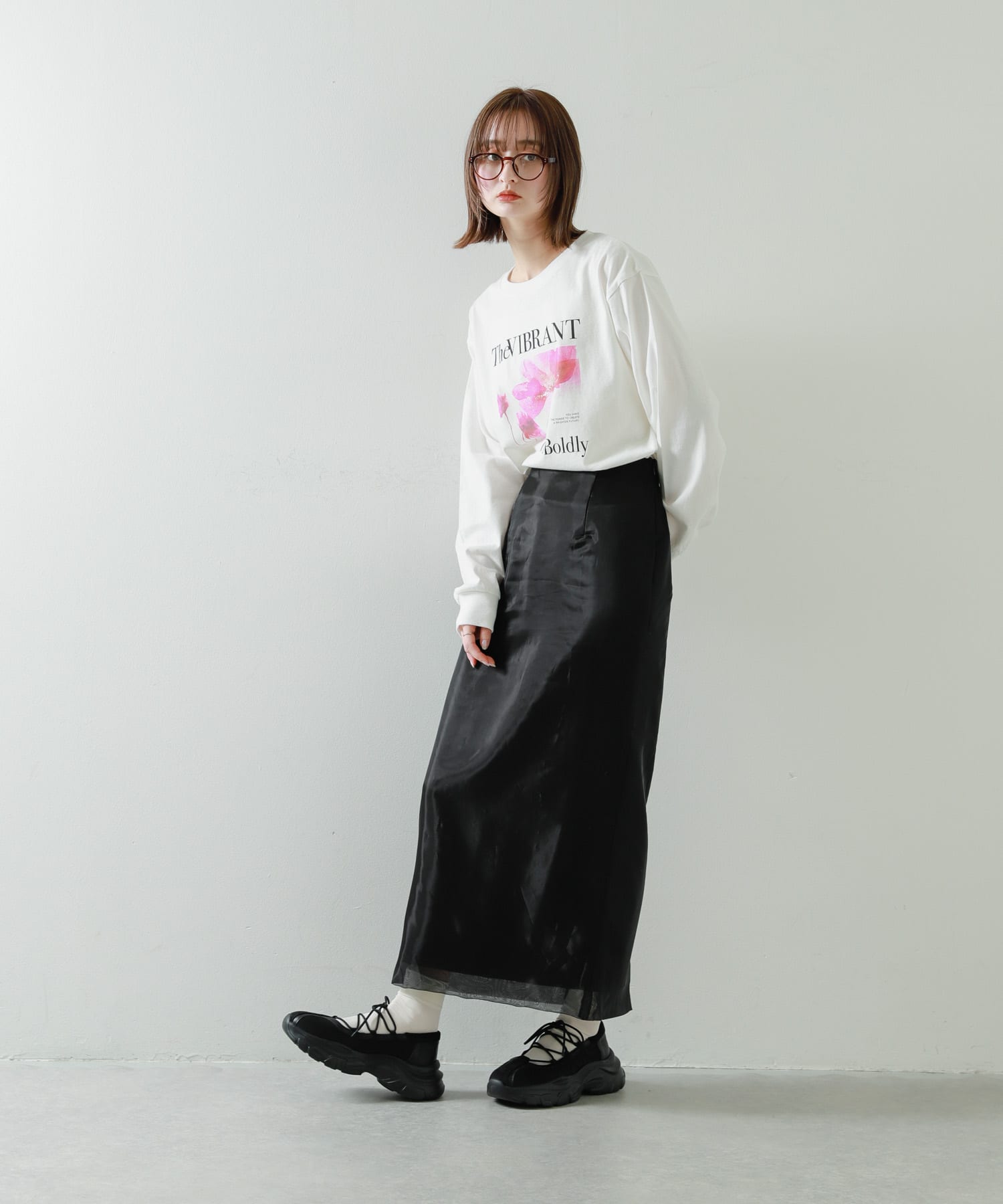 身長：169cm サイズ：one