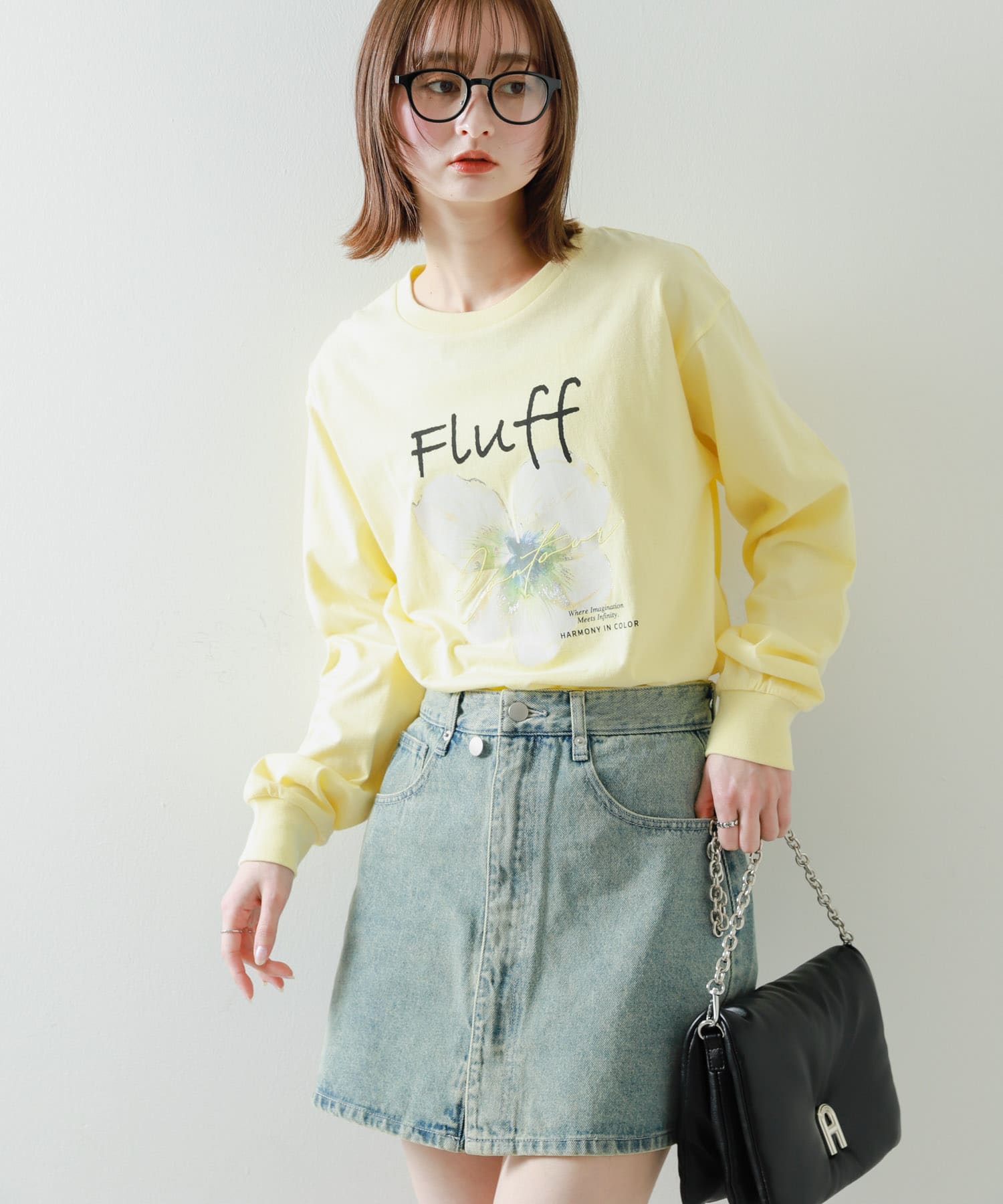 身長：169cm サイズ：one