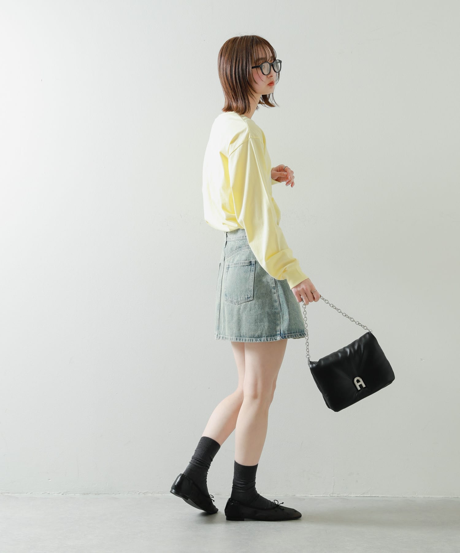 身長：169cm サイズ：one